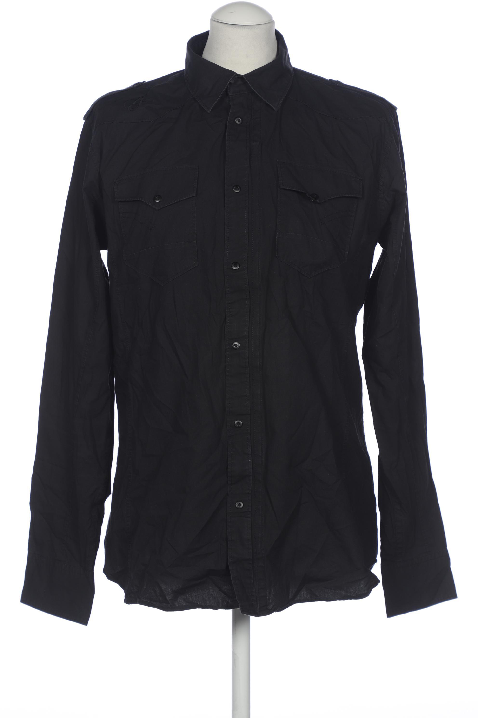 

G Star RAW Herren Hemd, schwarz, Gr. 54