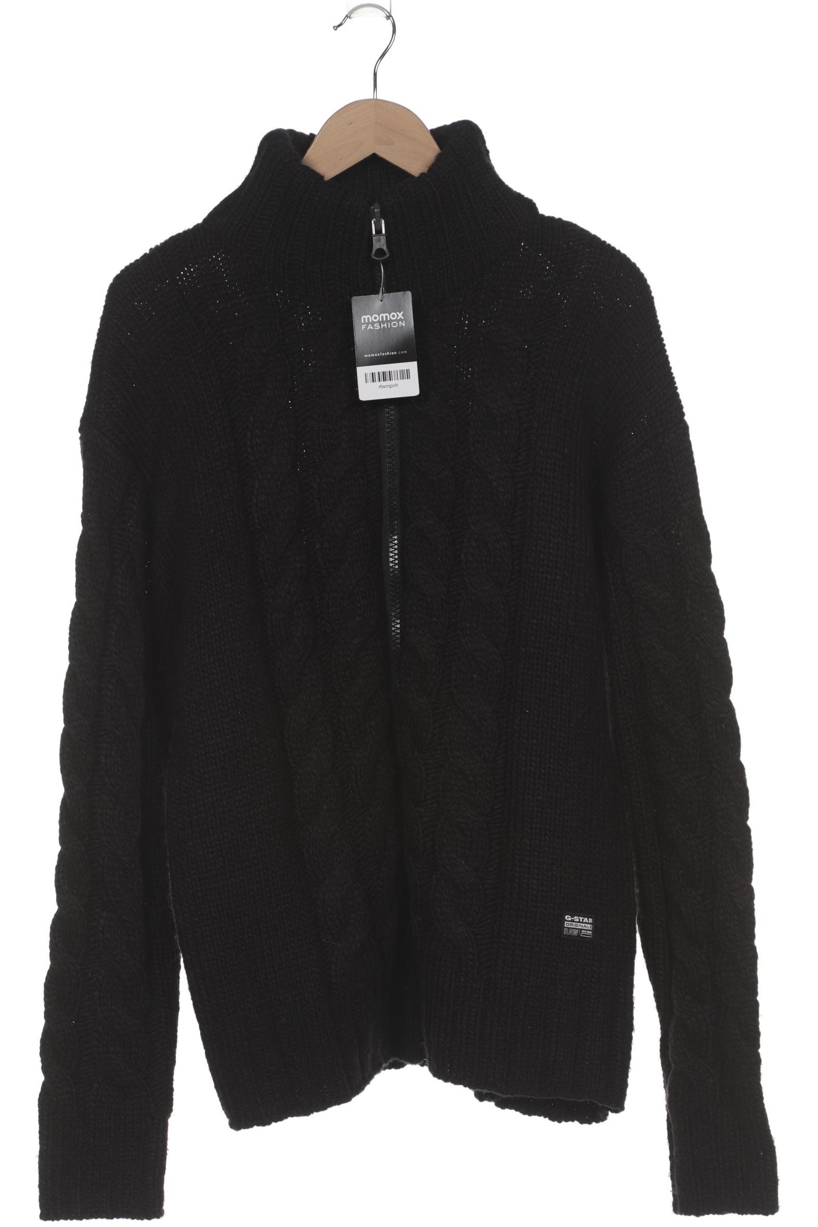 

G Star RAW Herren Strickjacke, schwarz, Gr. 52