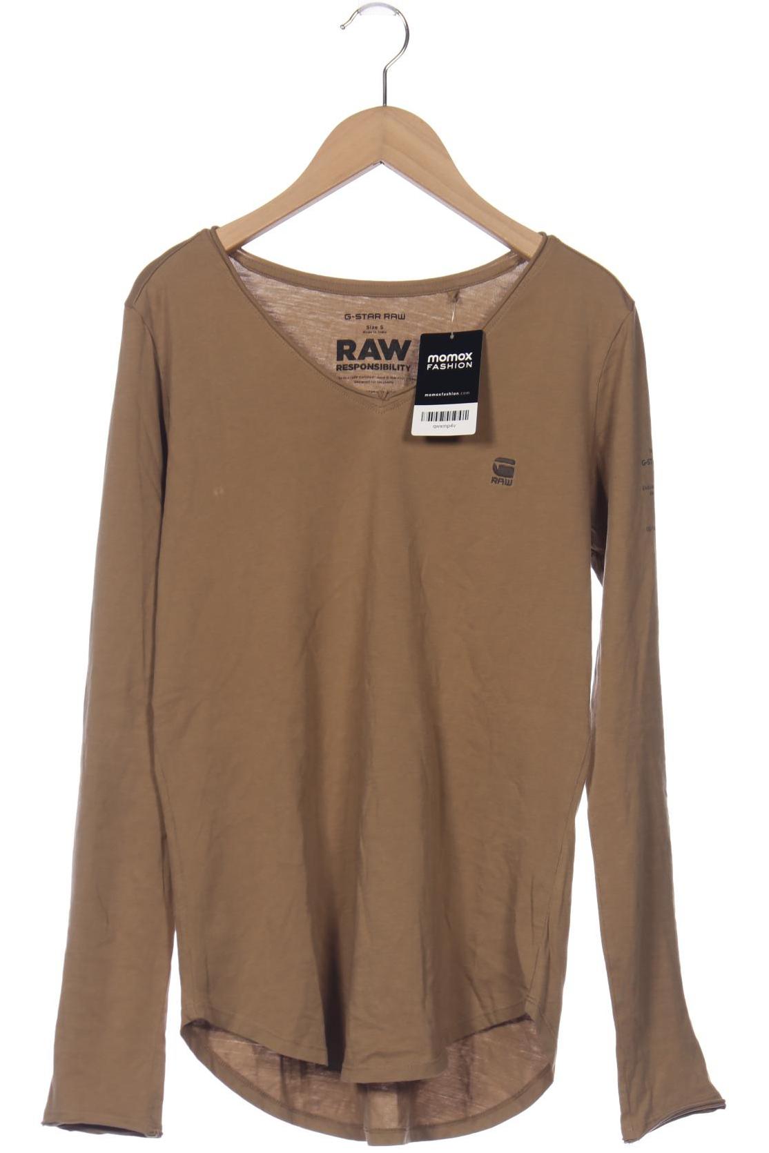 

G STAR RAW Damen Langarmshirt, braun