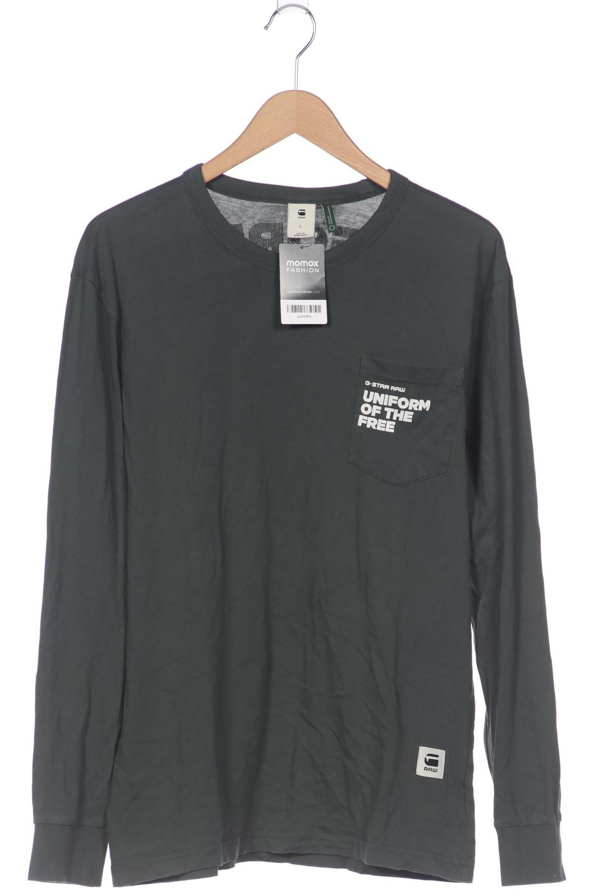 

G Star RAW Herren Langarmshirt, grün, Gr. 52