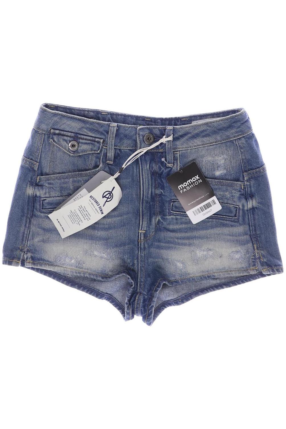 

G STAR RAW Damen Shorts, blau