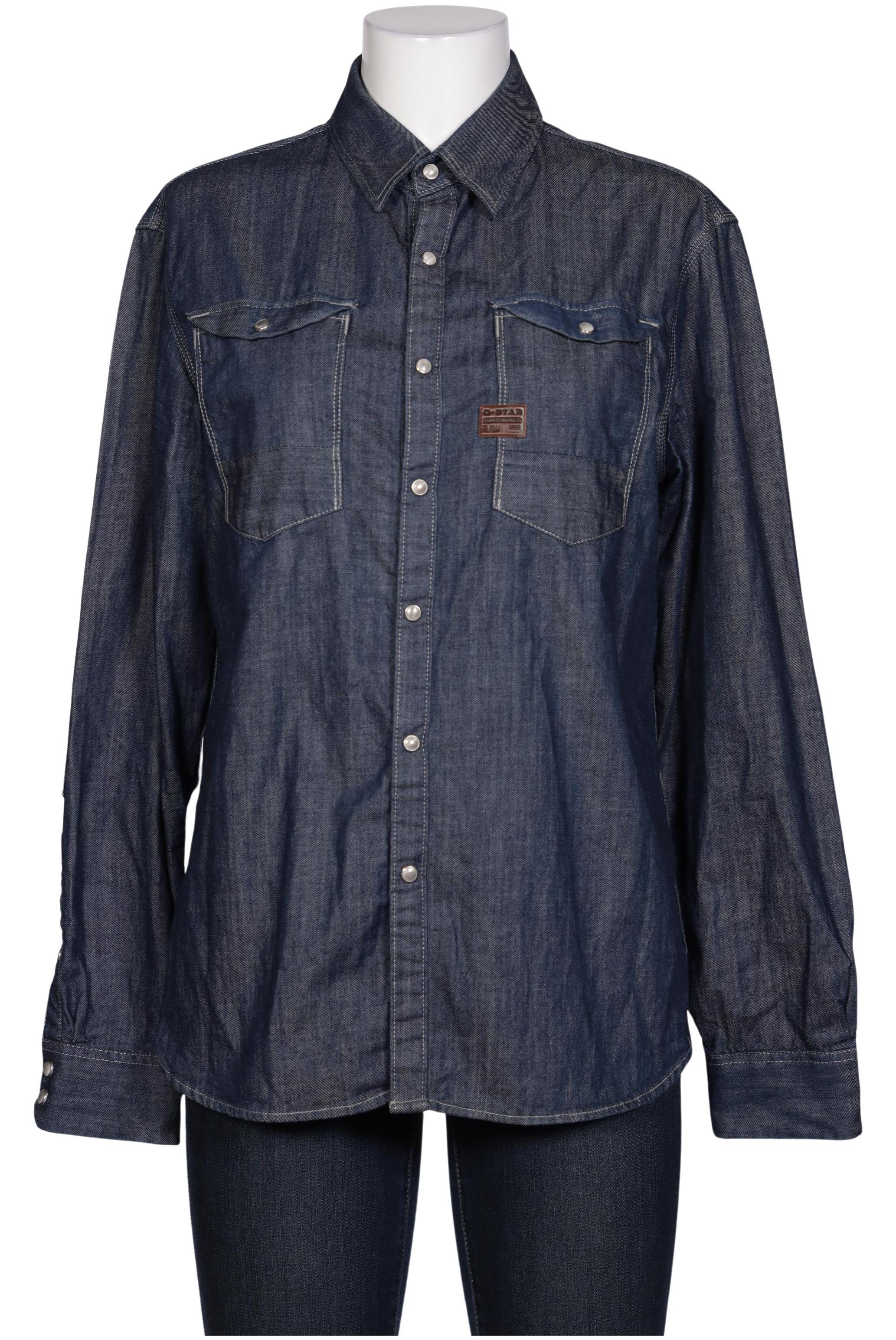 

G Star RAW Herren Hemd, marineblau, Gr. 52