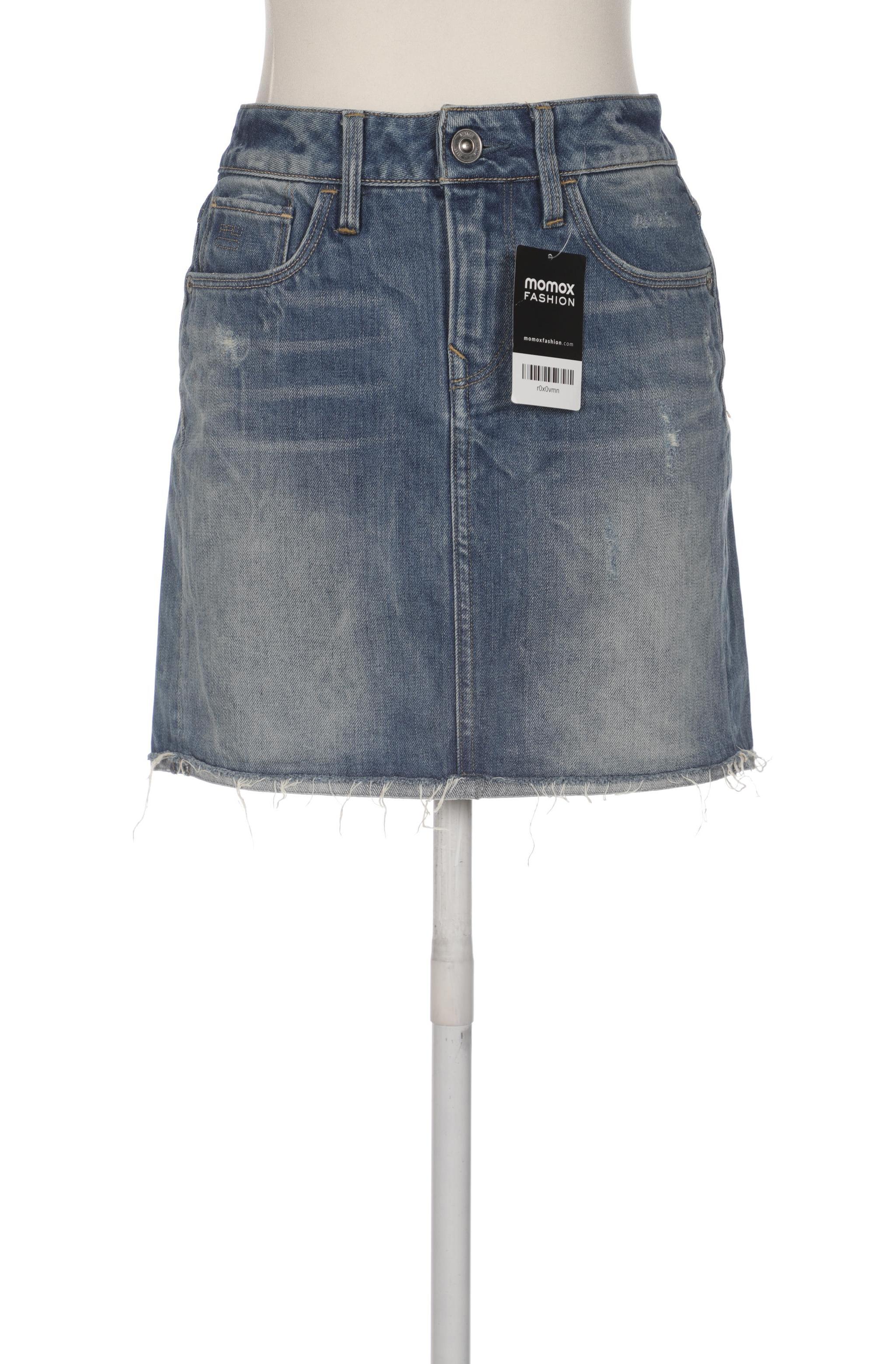 

G STAR RAW Damen Rock, blau