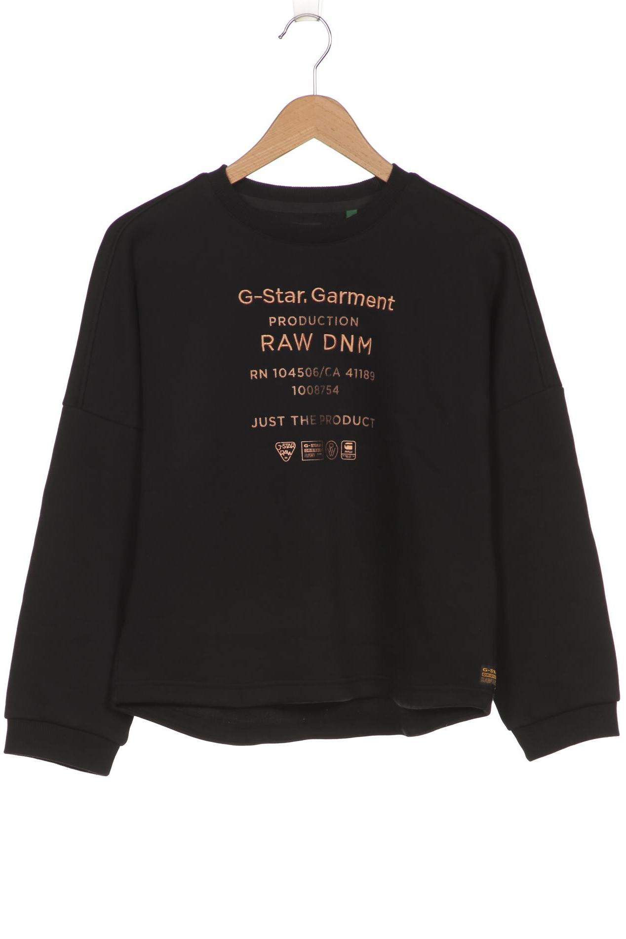 

G STAR RAW Damen Sweatshirt, schwarz