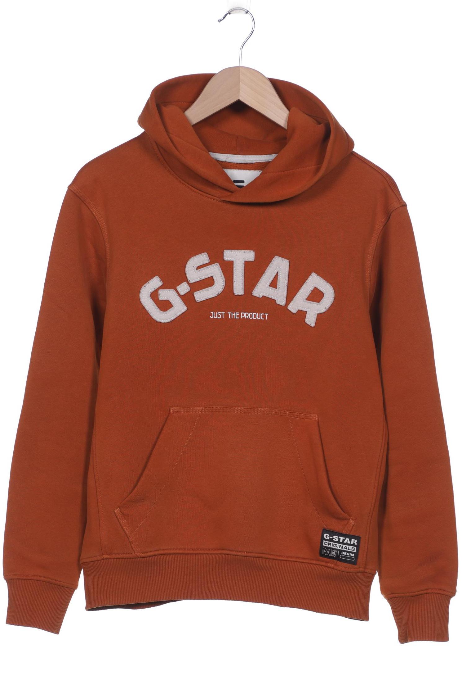 

G STAR RAW Herren Kapuzenpullover, orange