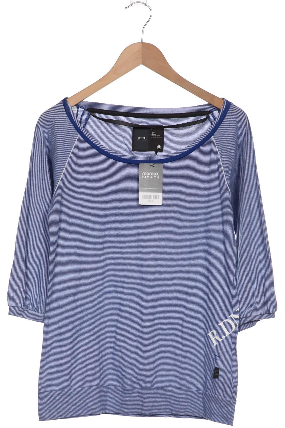 

G STAR RAW Damen Langarmshirt, marineblau