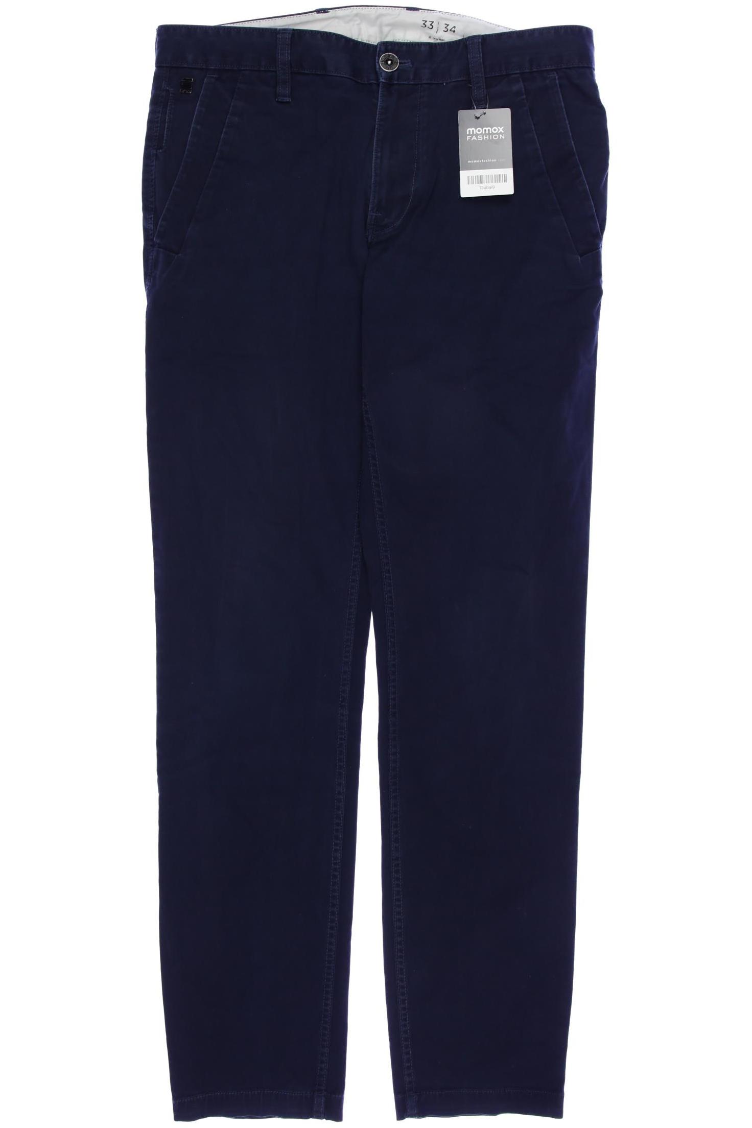 

G Star RAW Herren Stoffhose, marineblau, Gr. 33