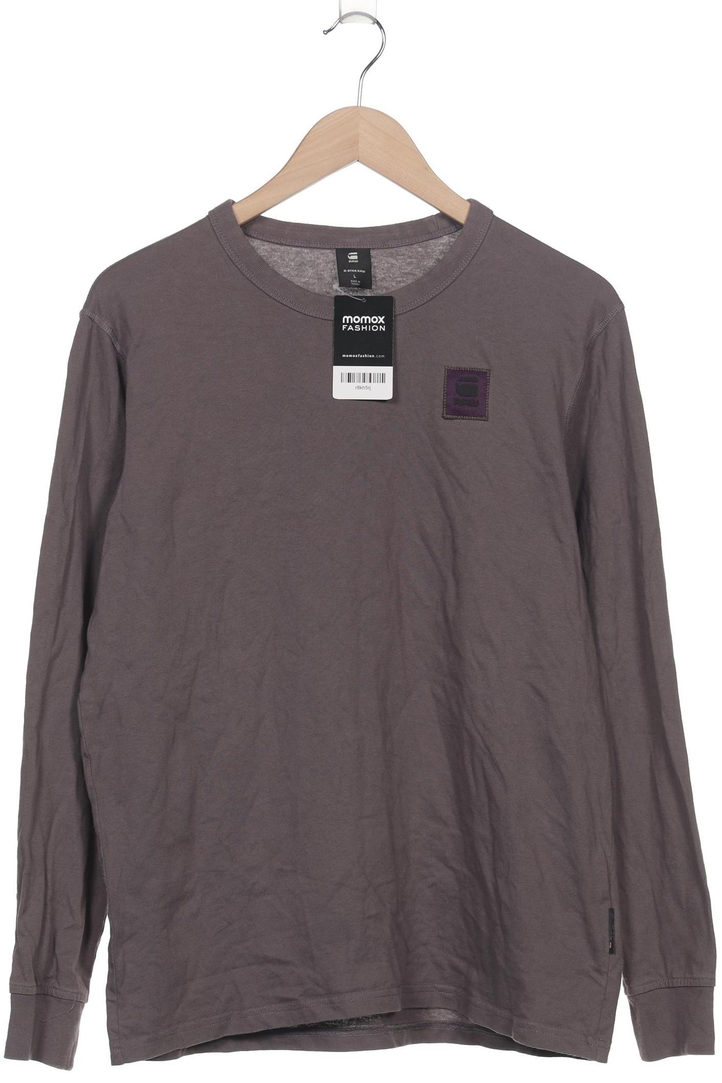 

G Star RAW Herren Langarmshirt, grau, Gr. 52