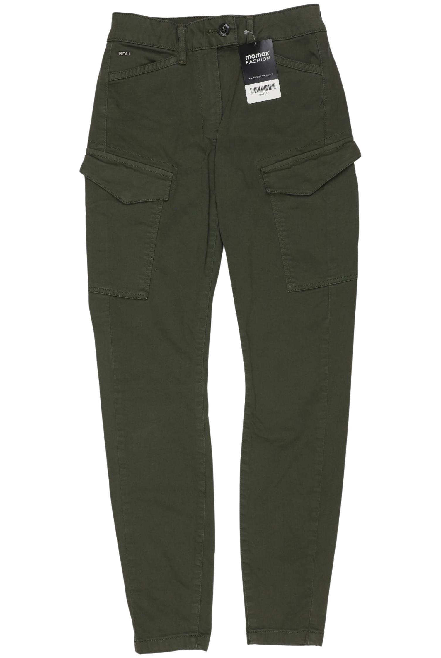 

G Star RAW Damen Stoffhose, grün, Gr. 25