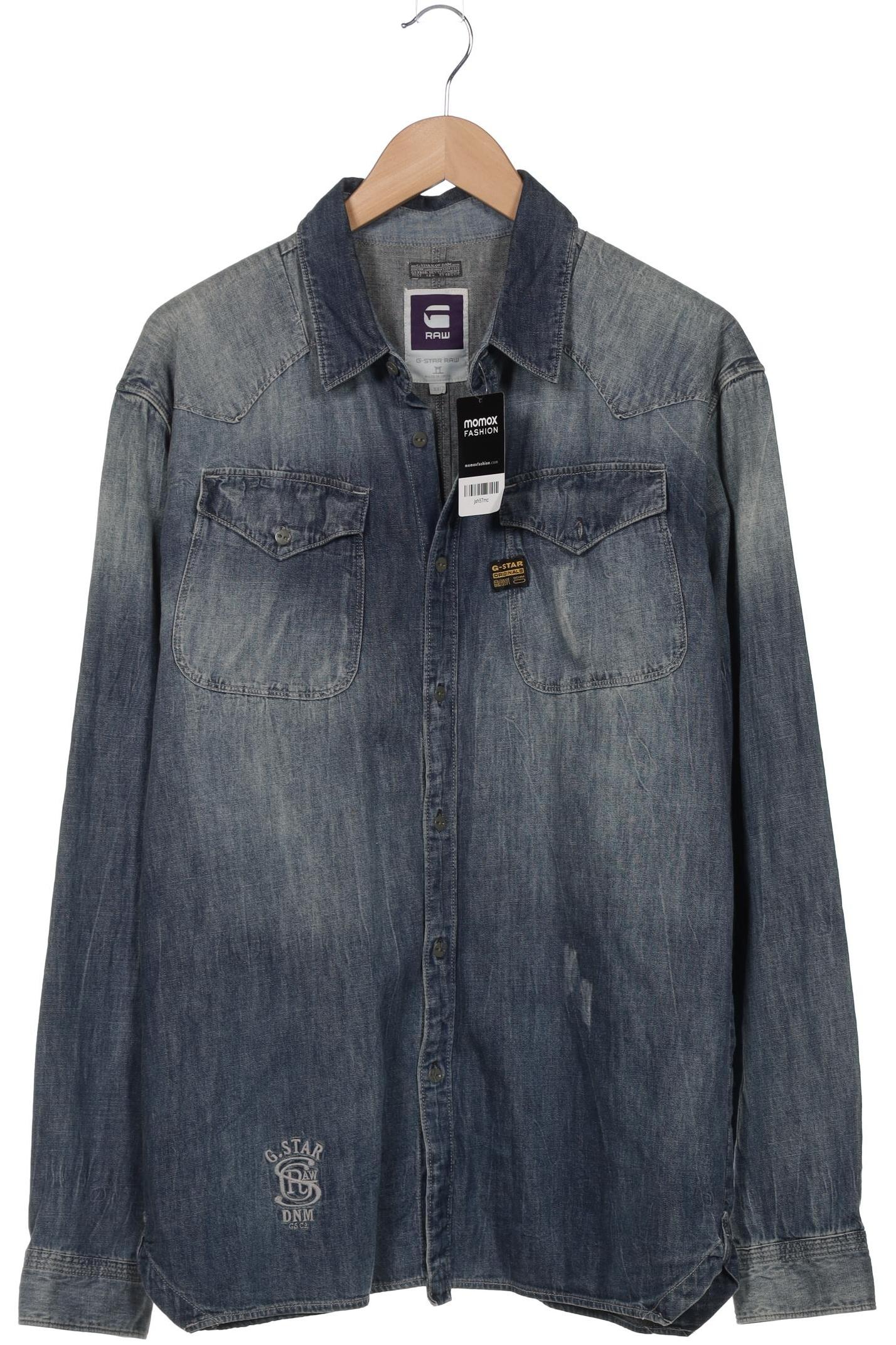 

G Star RAW Herren Hemd, blau, Gr. 56