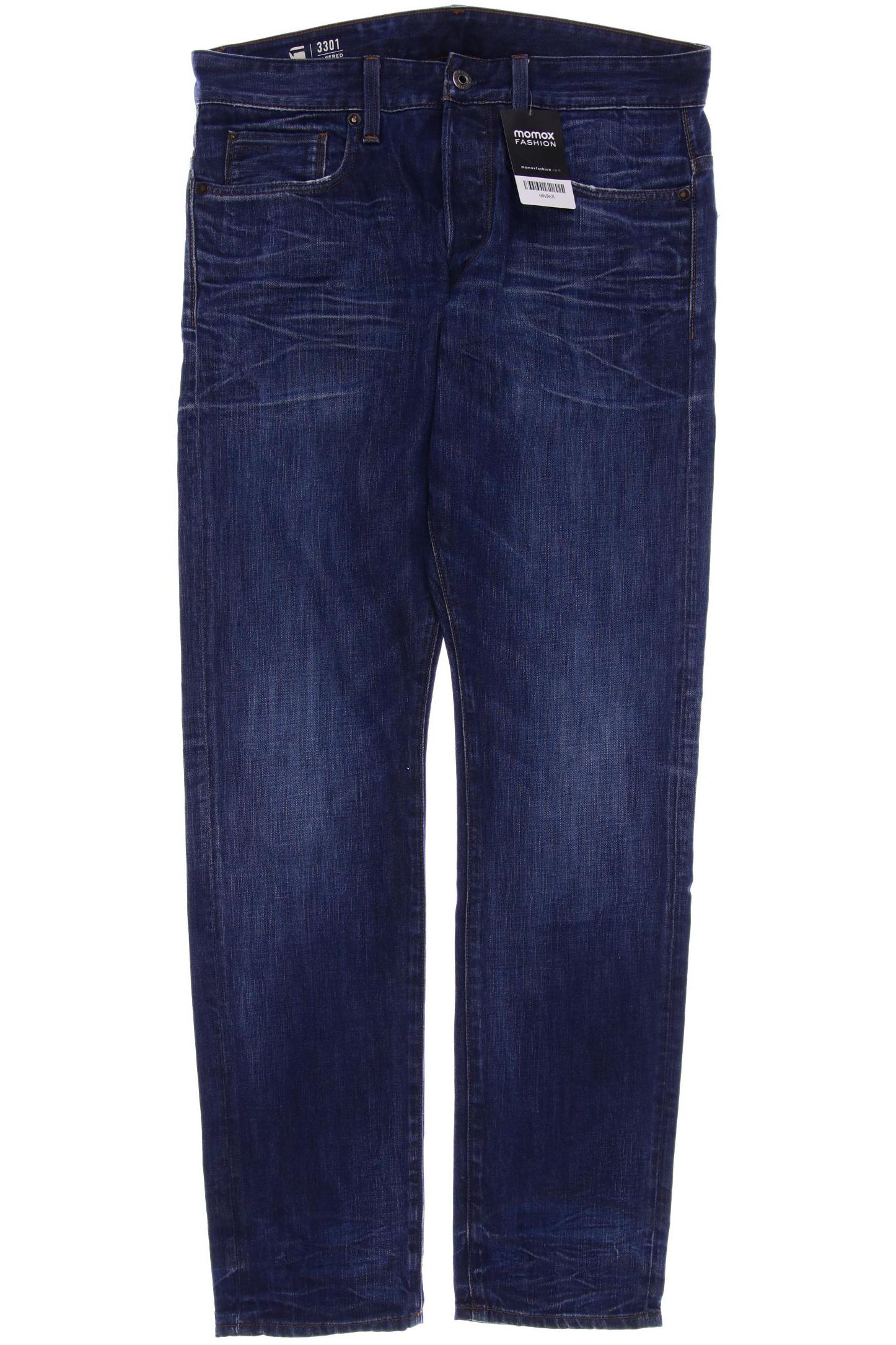 

G STAR RAW Herren Jeans, marineblau