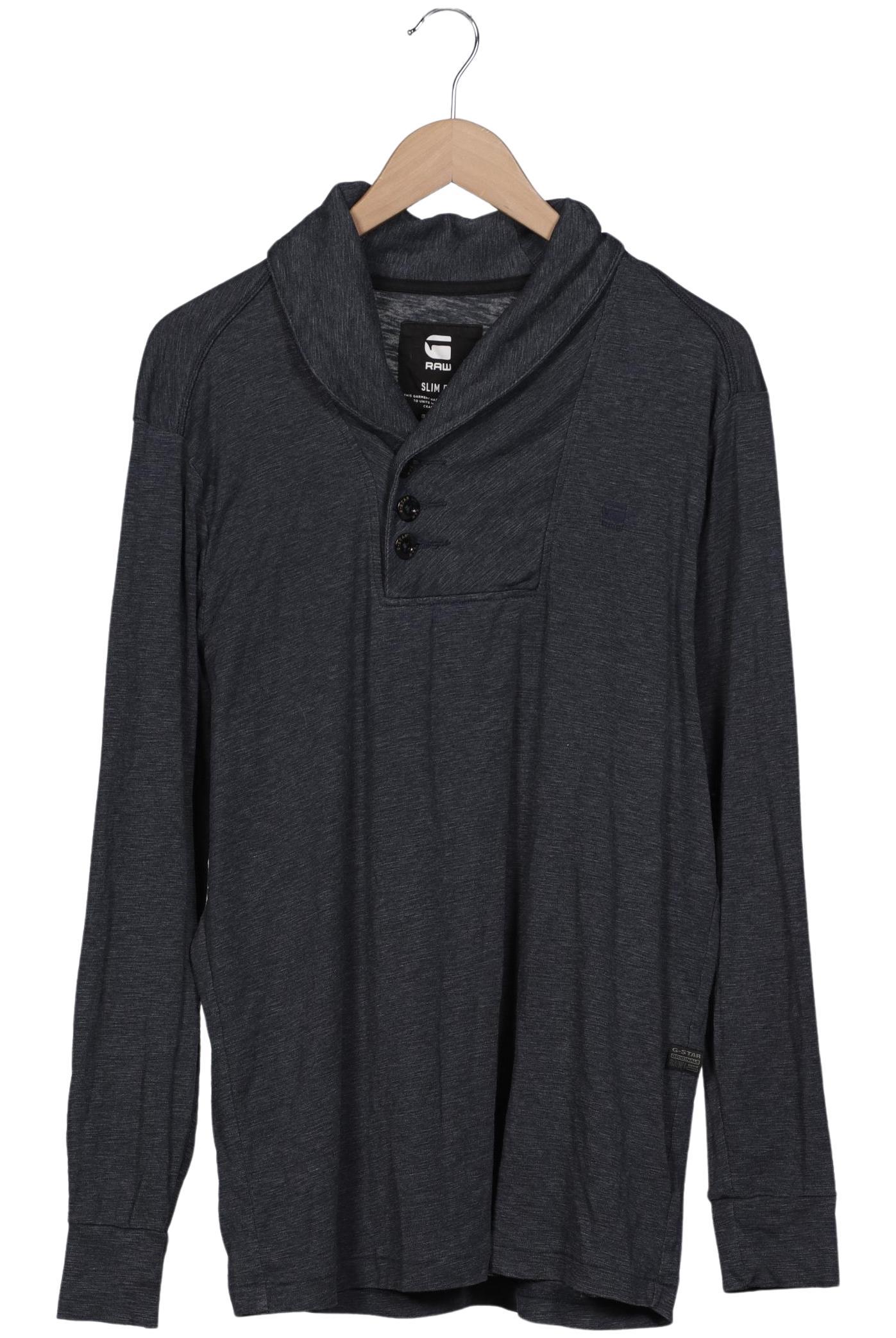 

G Star RAW Herren Langarmshirt, marineblau, Gr. 56