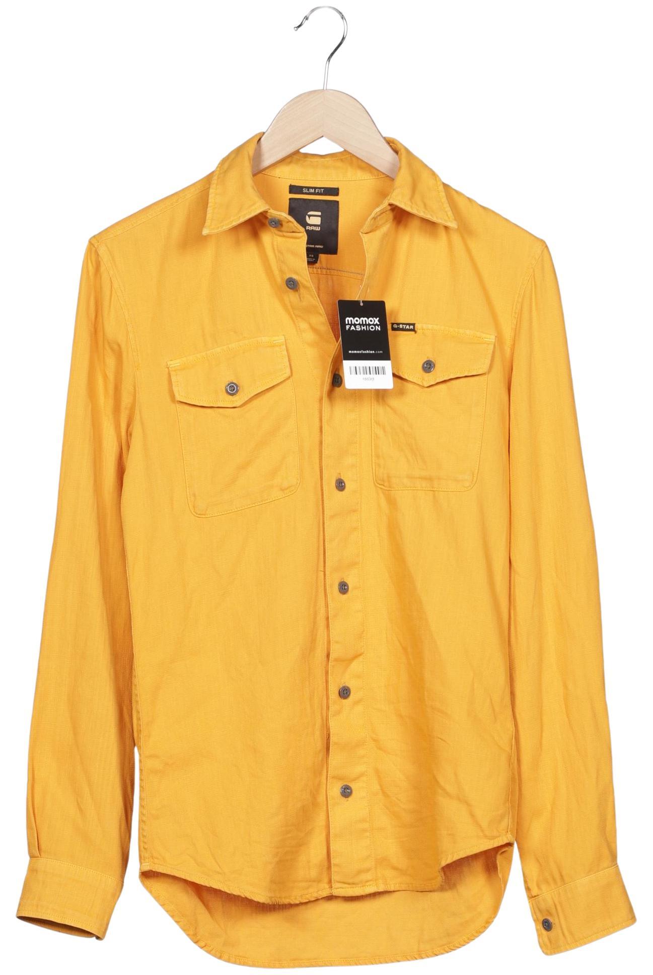 

G Star RAW Herren Hemd, gelb, Gr. 44