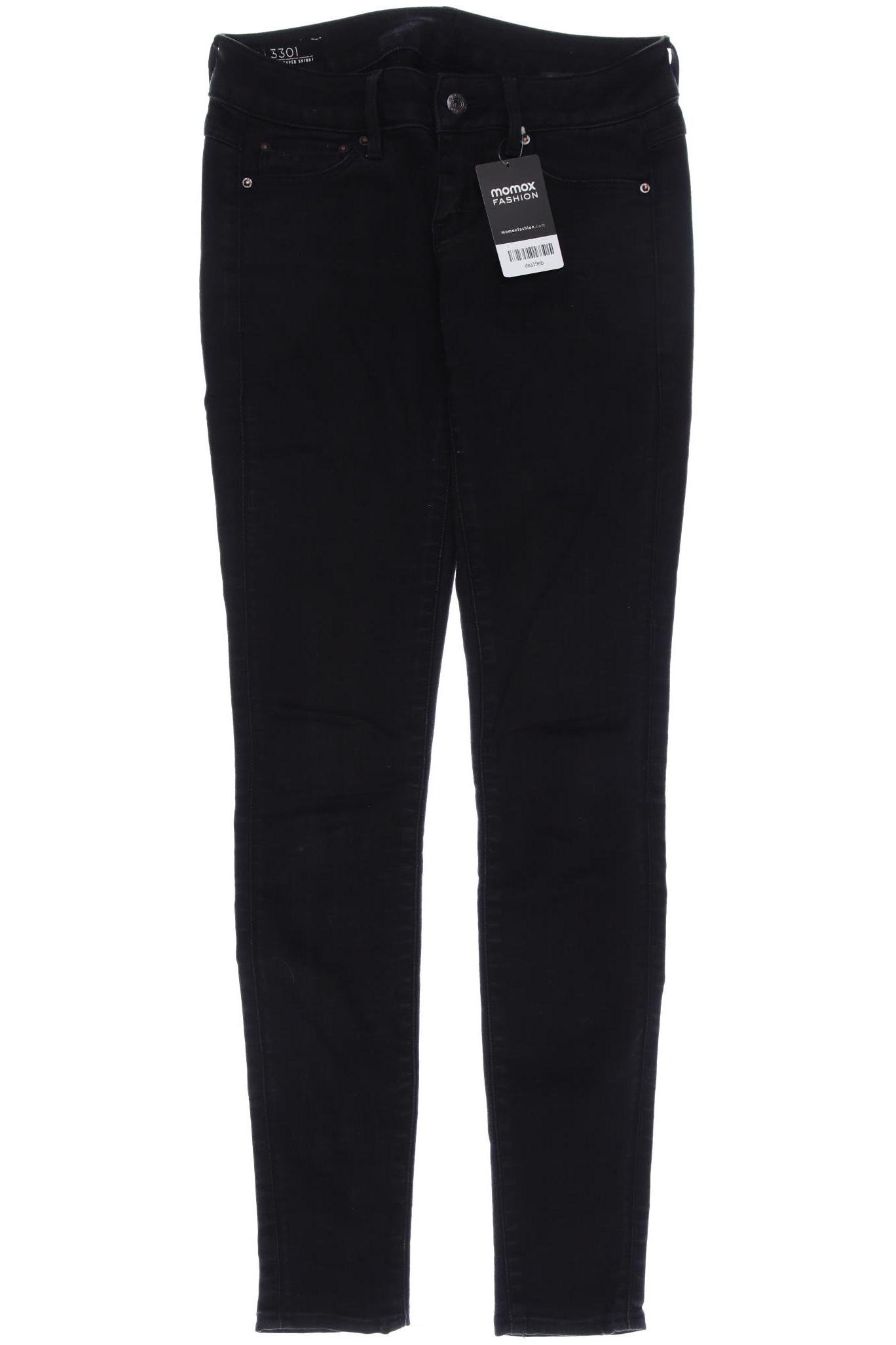 

G STAR RAW Damen Jeans, schwarz