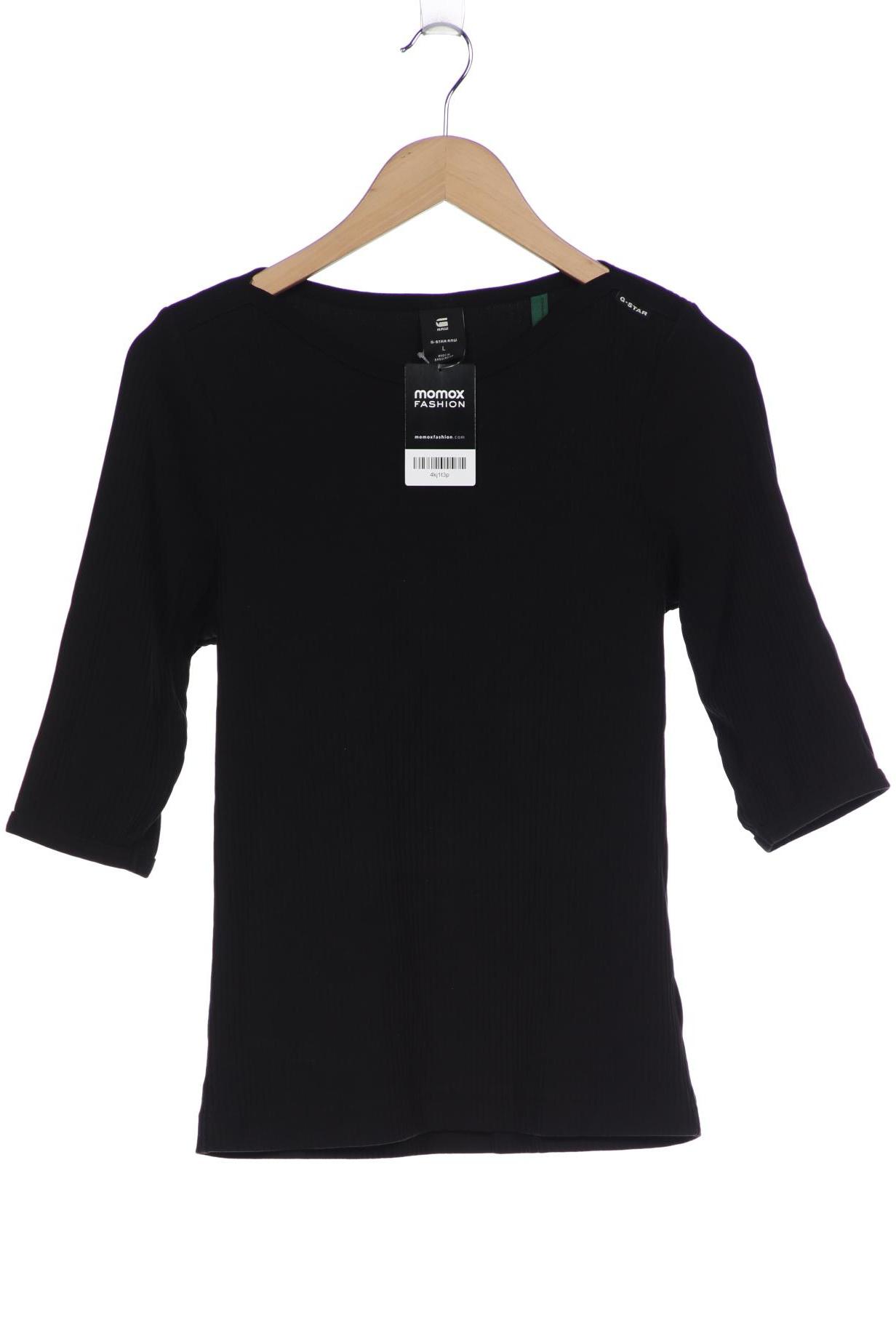 

G STAR RAW Damen Langarmshirt, schwarz