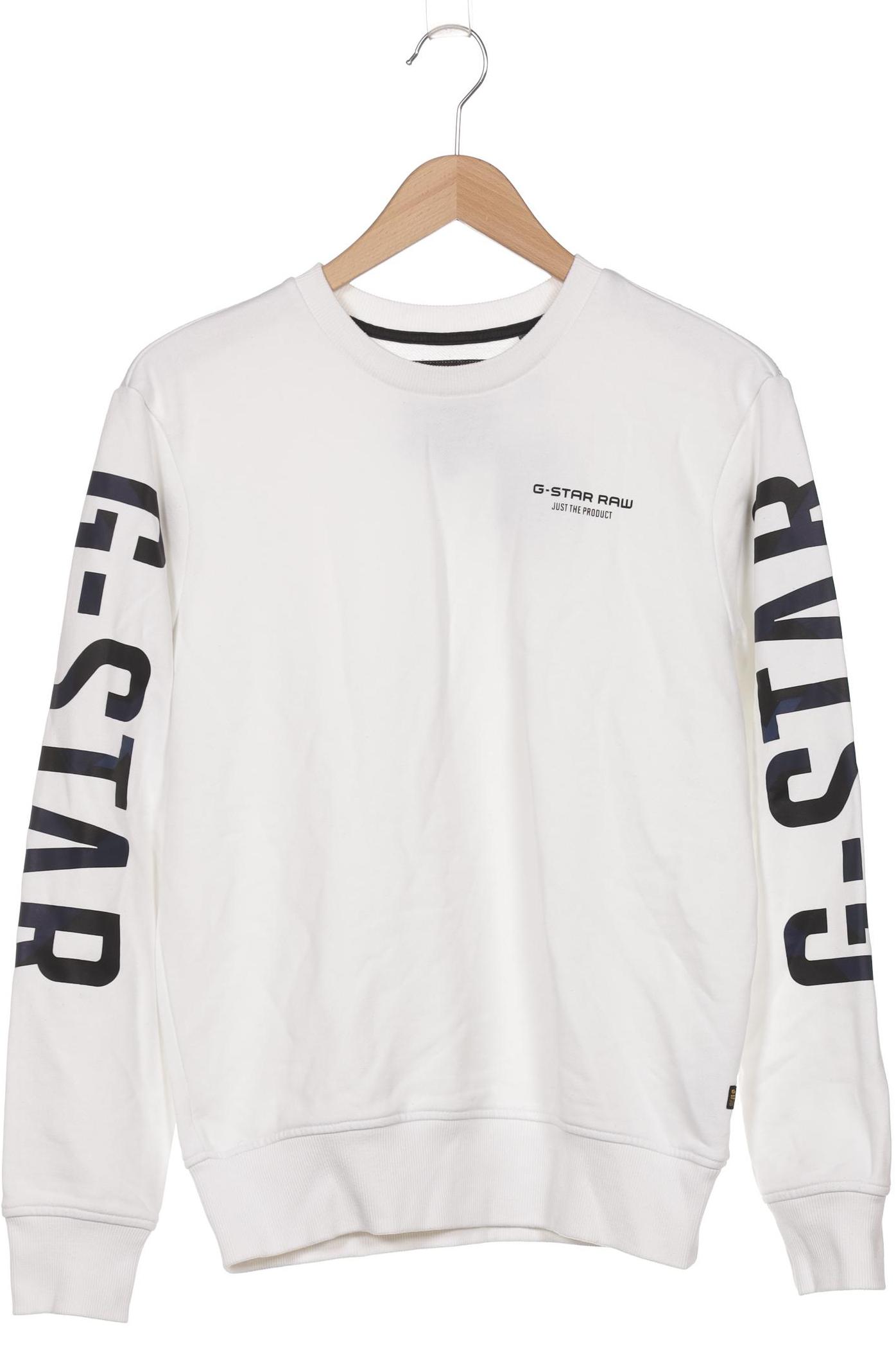 

G Star RAW Herren Sweatshirt, weiß, Gr. 46