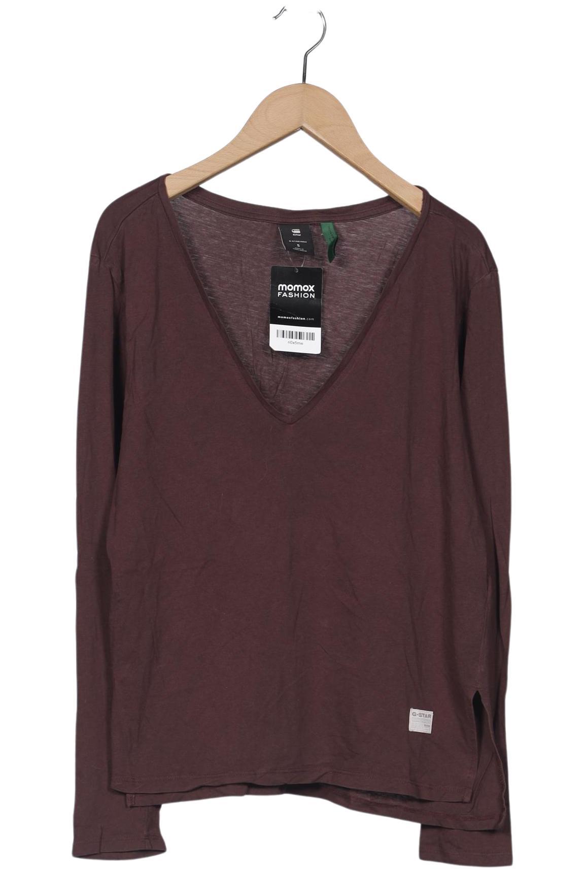 

G Star RAW Damen Langarmshirt, bordeaux, Gr. 36