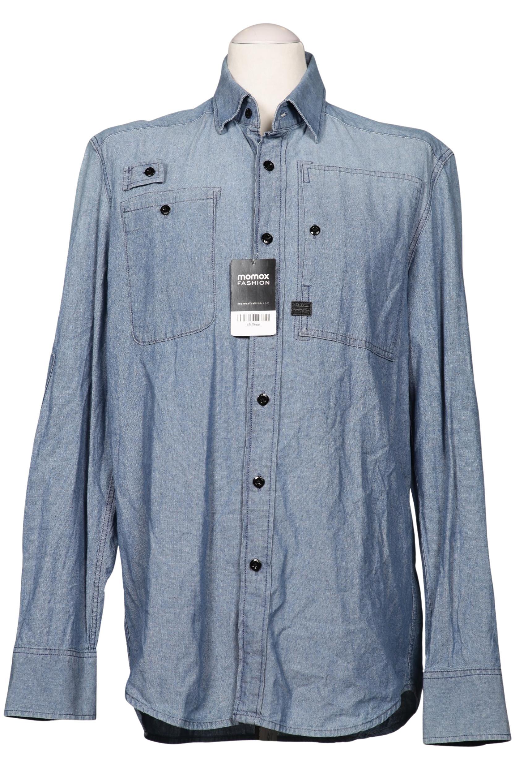 

G Star RAW Herren Hemd, blau, Gr. 52