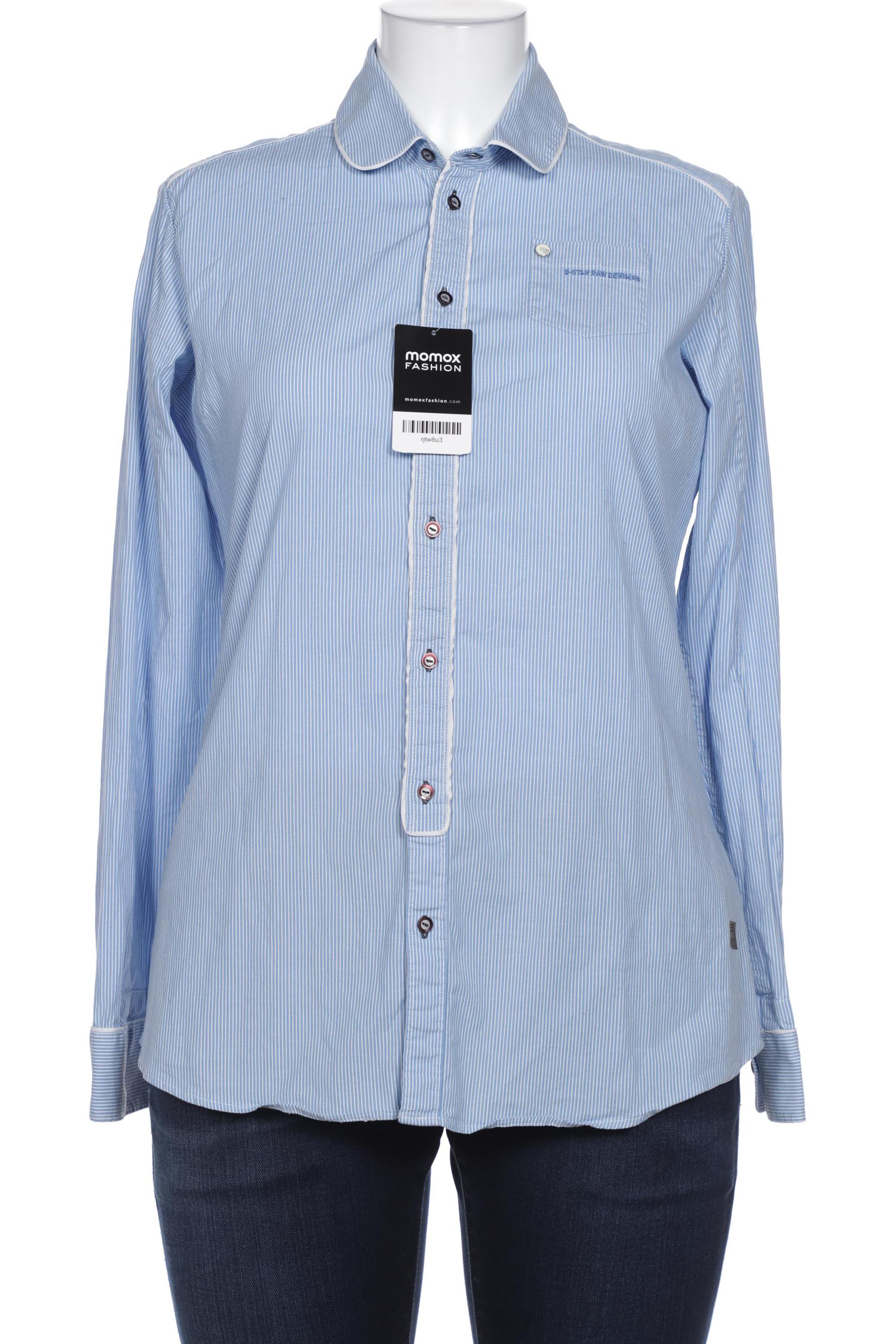 

G STAR RAW Damen Bluse, blau