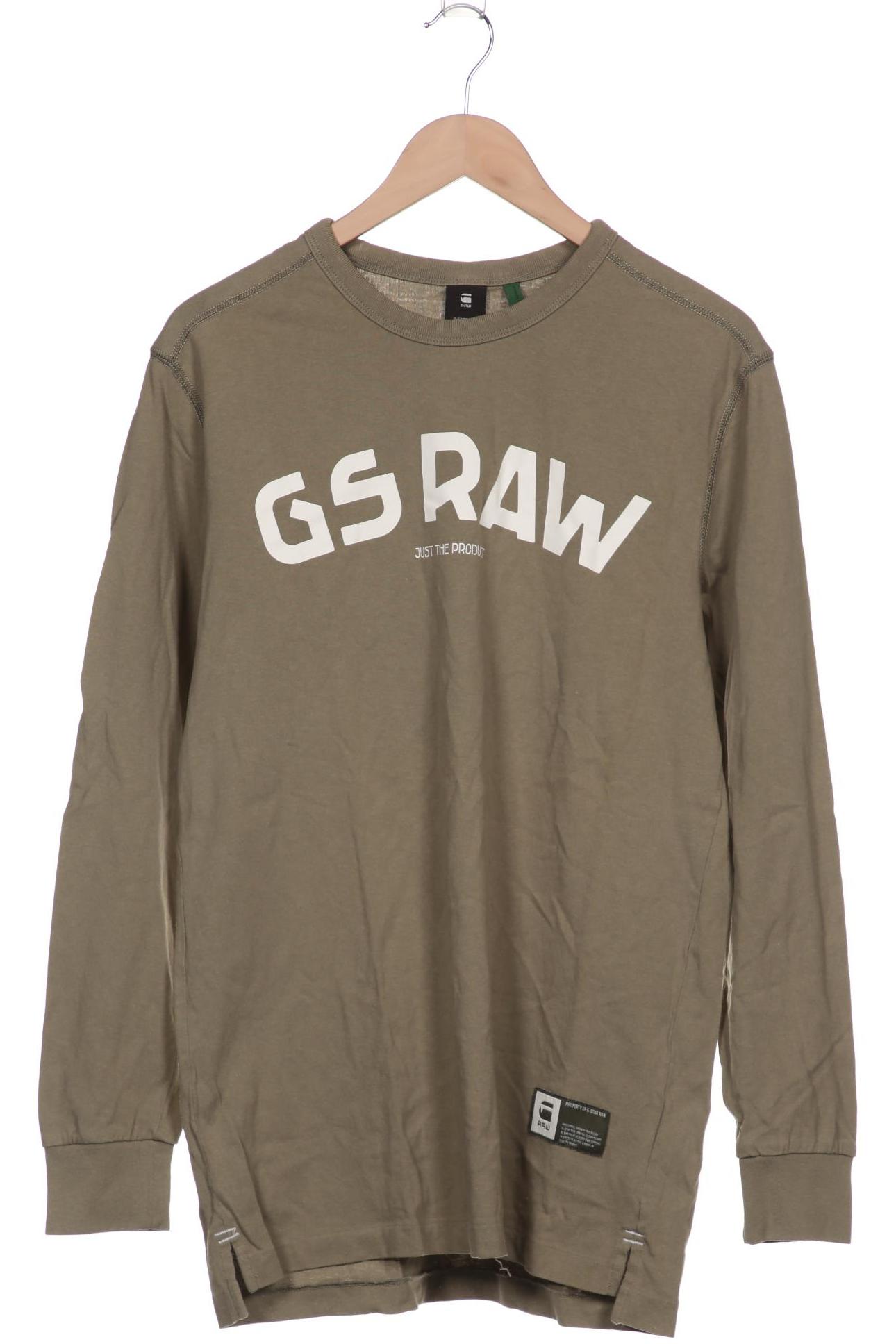 

G Star RAW Herren Langarmshirt, grün, Gr. 52