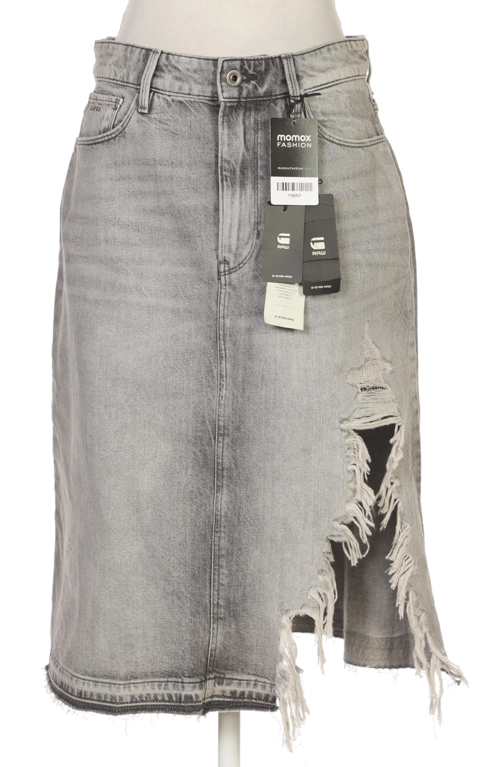 

G Star RAW Damen Rock, grau, Gr. 27