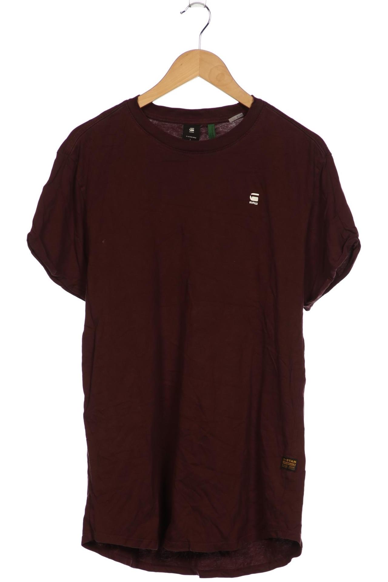 

G Star RAW Herren T-Shirt, bordeaux, Gr. 52