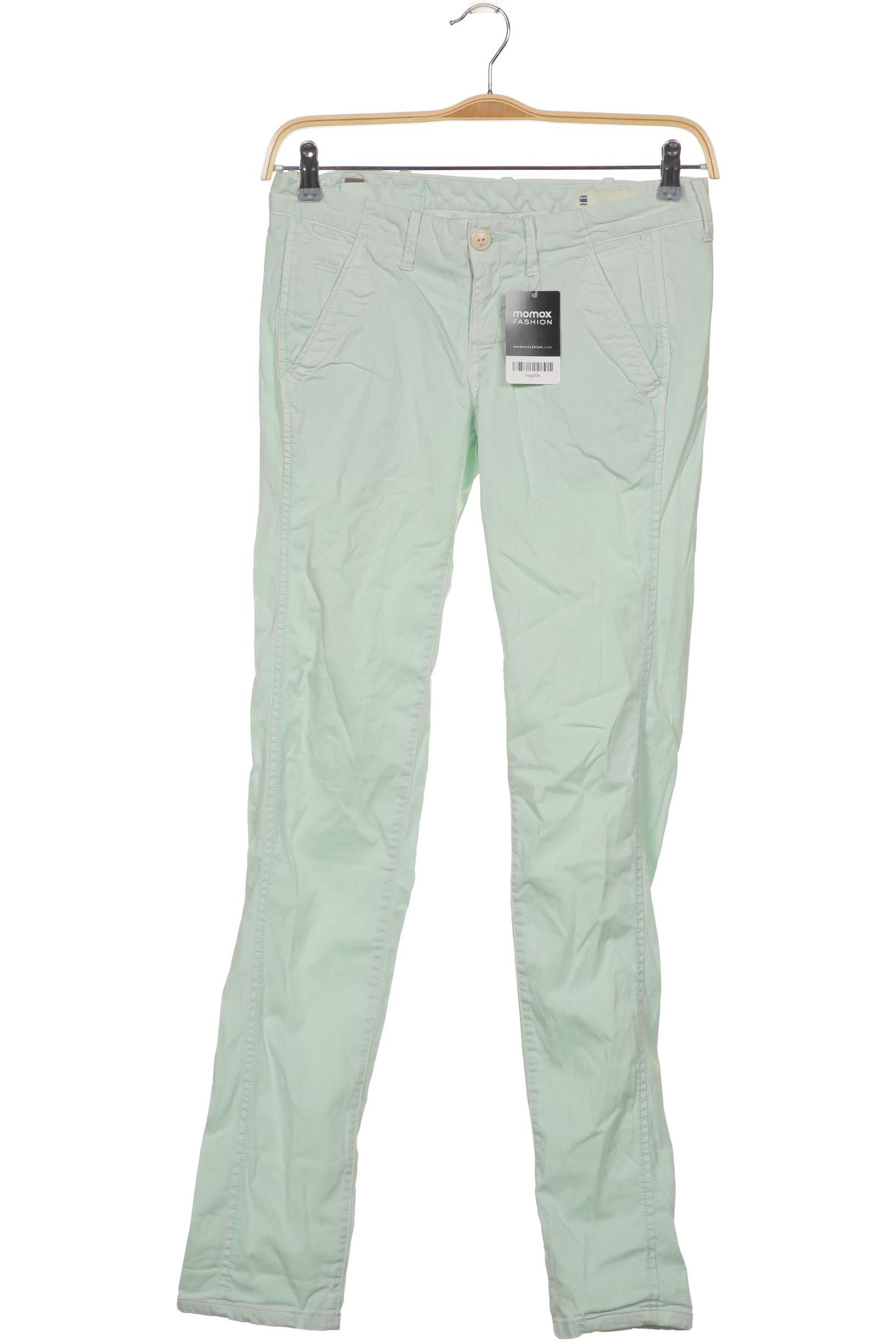 

G STAR RAW Damen Stoffhose, hellgrün