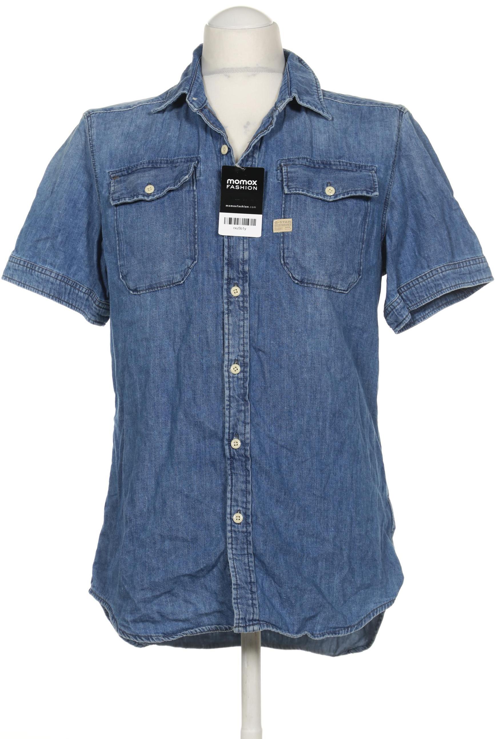 

G STAR RAW Herren Hemd, blau