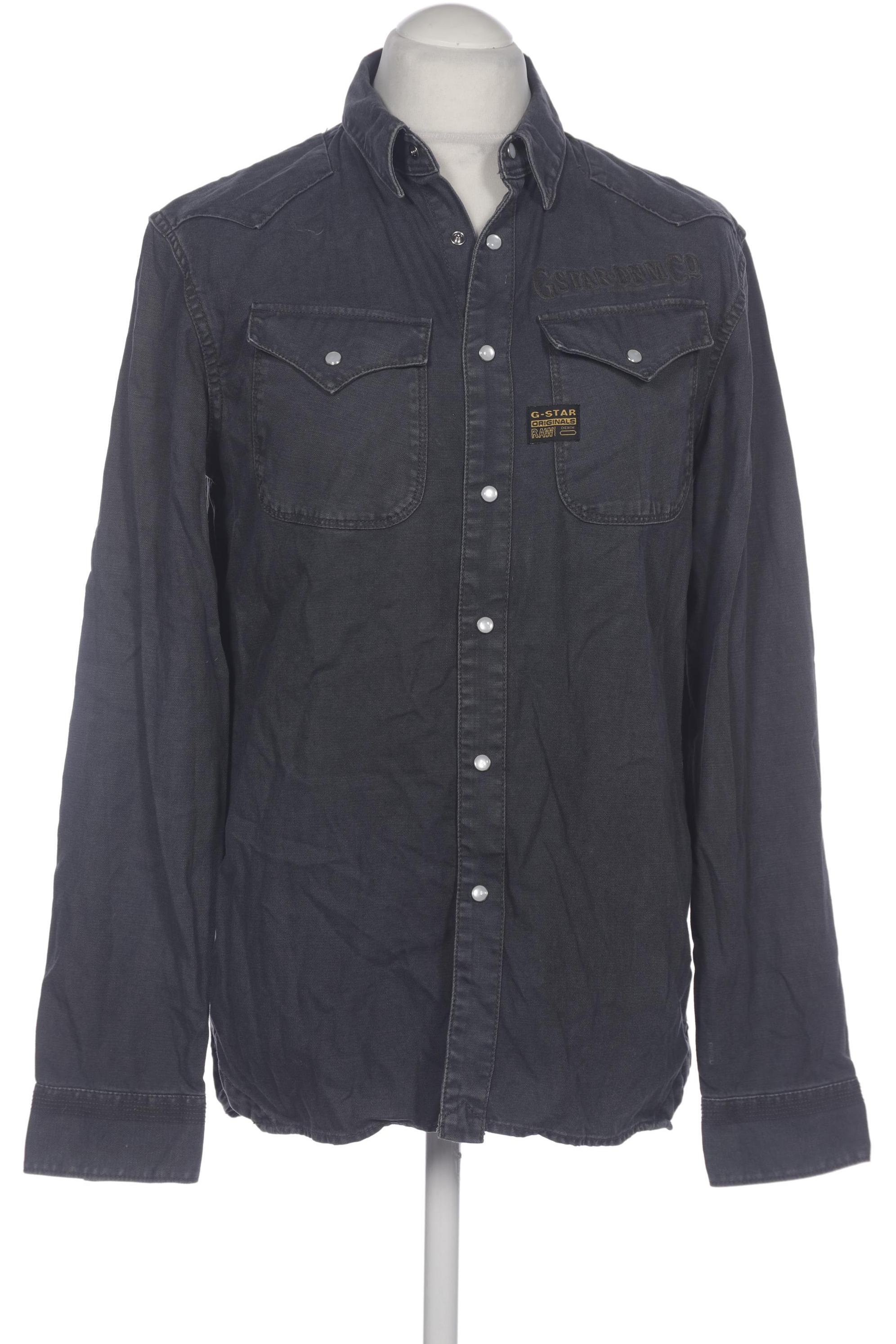 

G Star RAW Herren Hemd, grau, Gr. 52