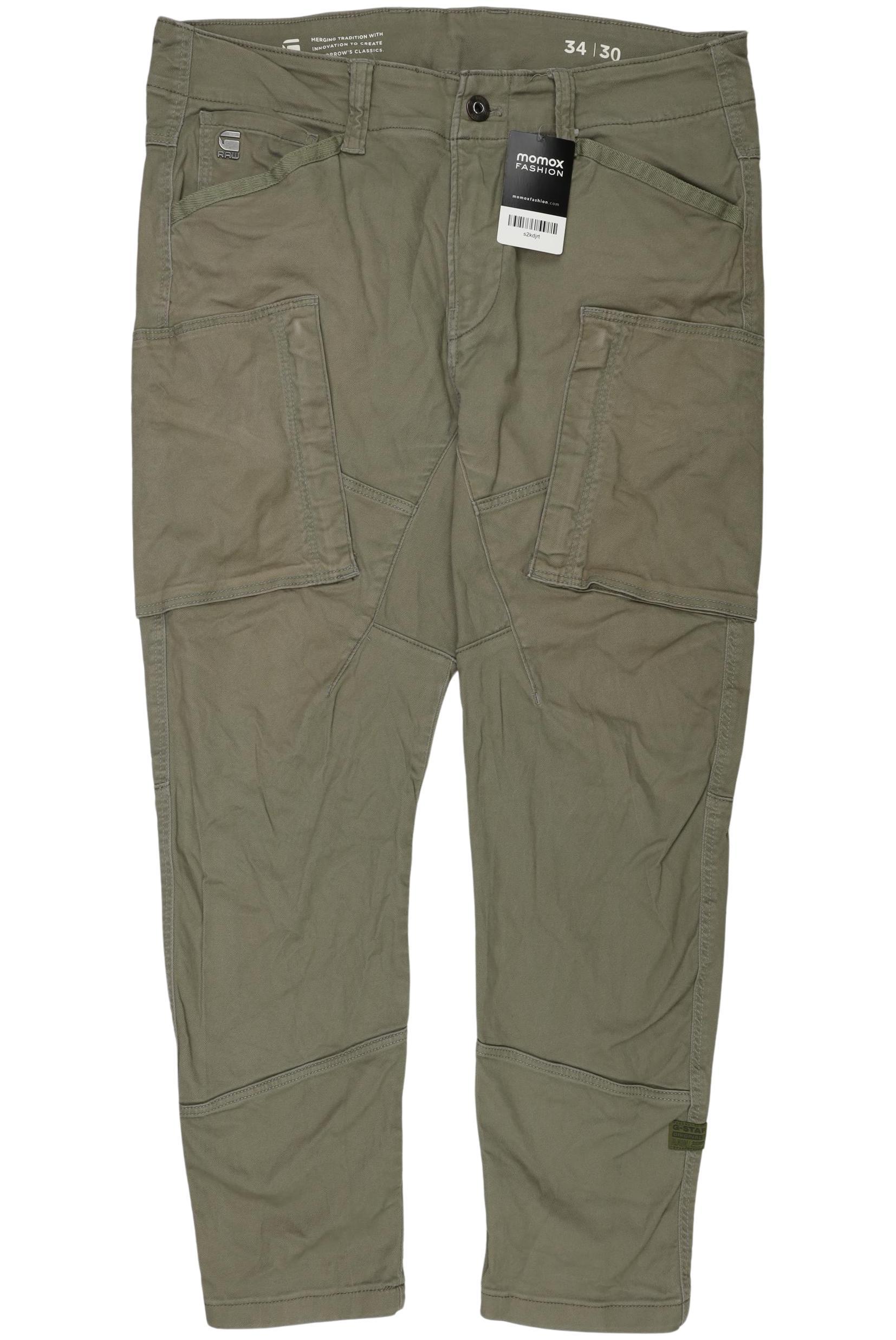 

G Star RAW Herren Stoffhose, grün, Gr. 34