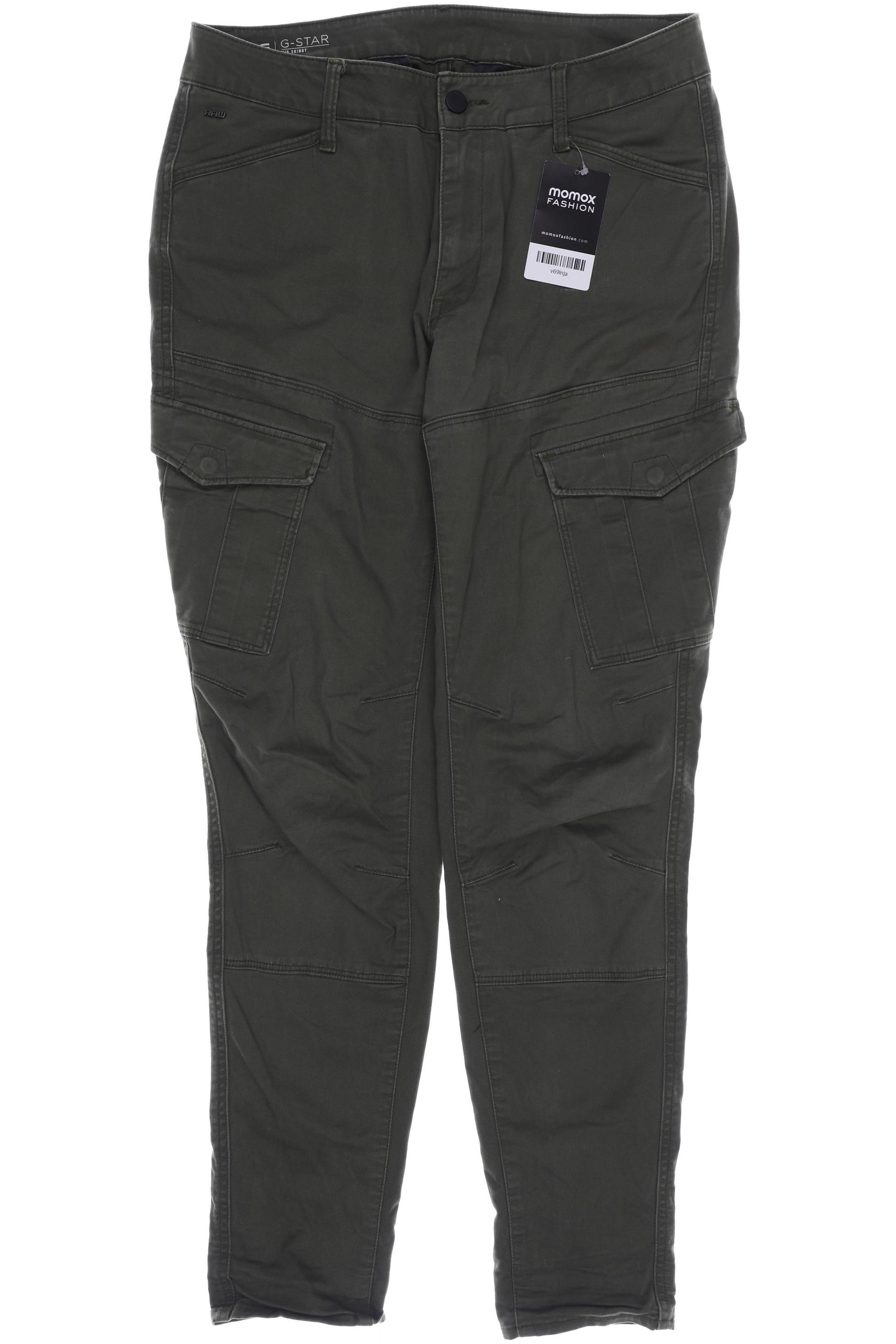 

G STAR RAW Damen Stoffhose, grün