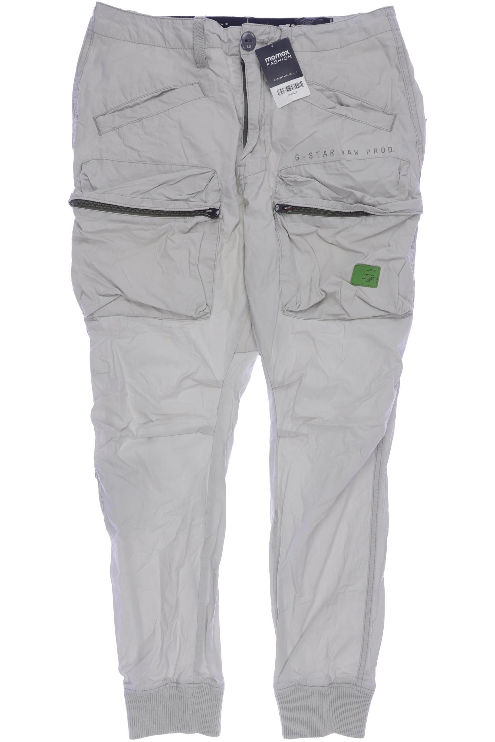 

G Star RAW Herren Stoffhose, cremeweiß, Gr. 32