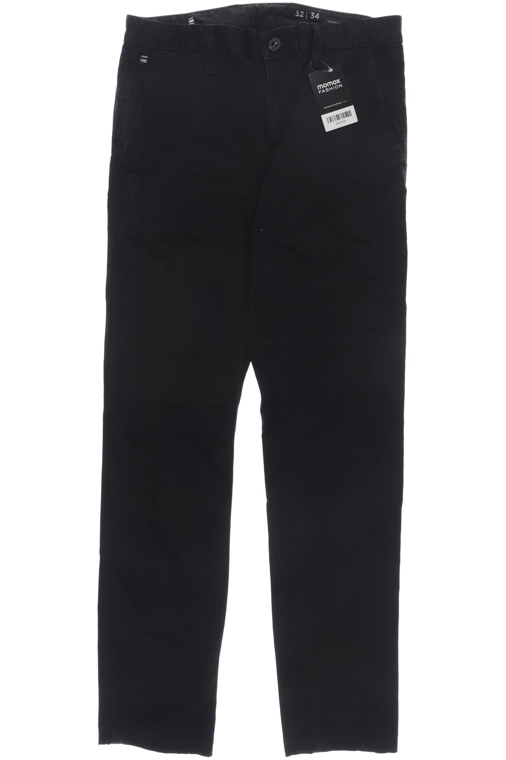 

G STAR RAW Herren Stoffhose, schwarz