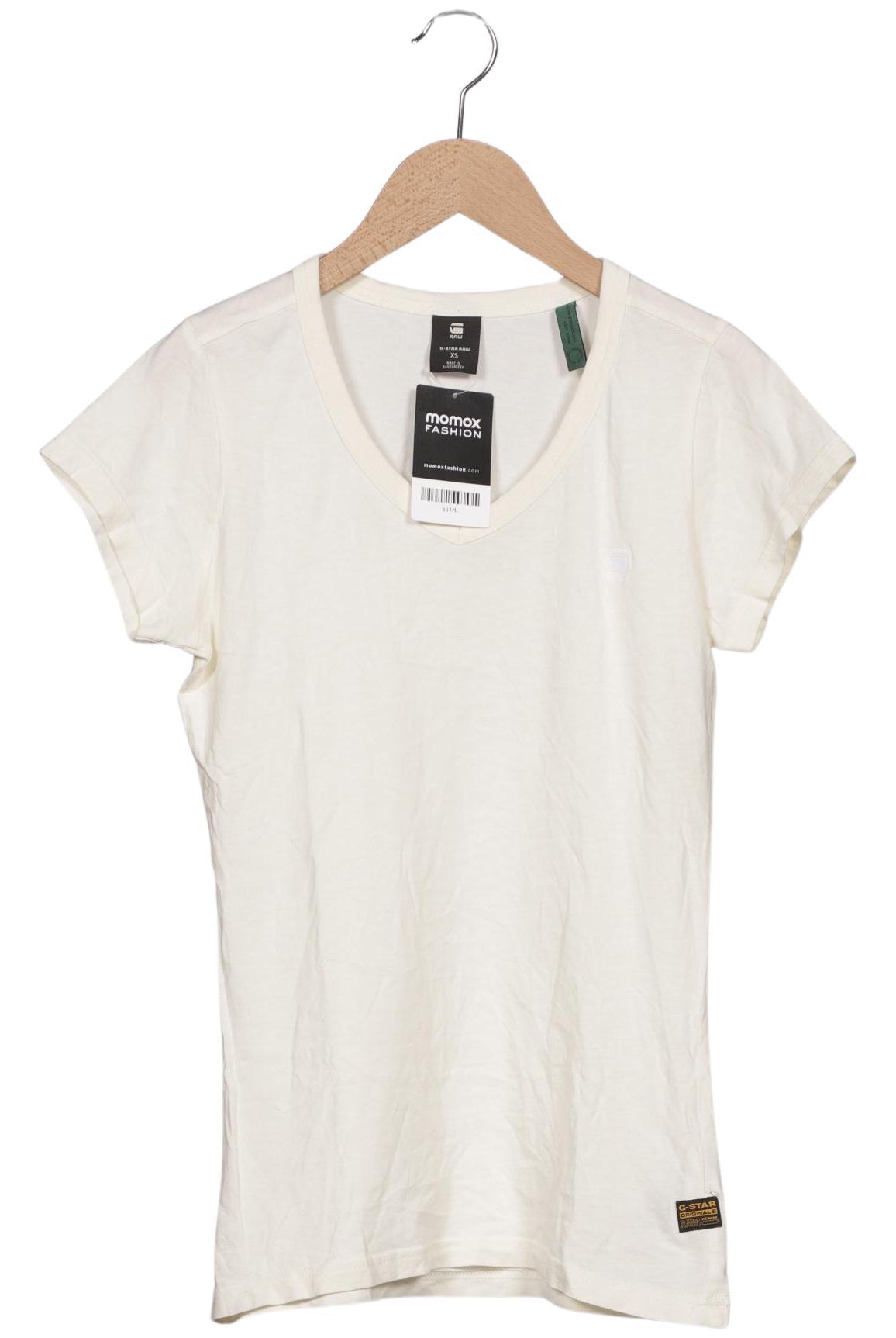 

G Star RAW Damen T-Shirt, cremeweiß, Gr. 34