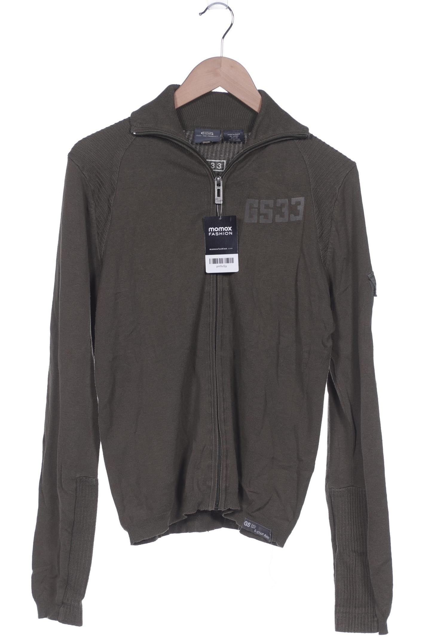 

G Star RAW Herren Strickjacke, grün, Gr. 48