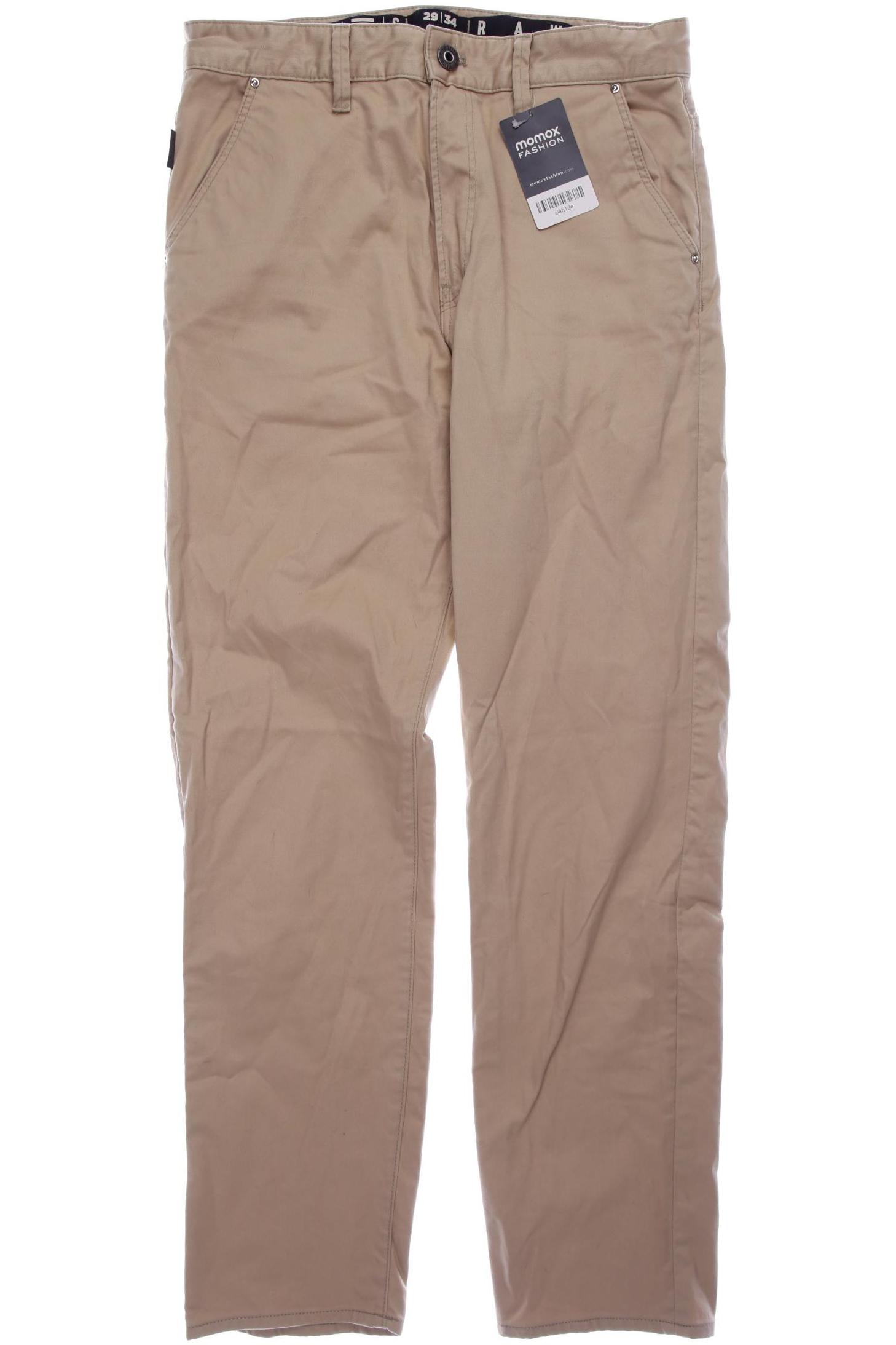

G STAR RAW Damen Stoffhose, beige