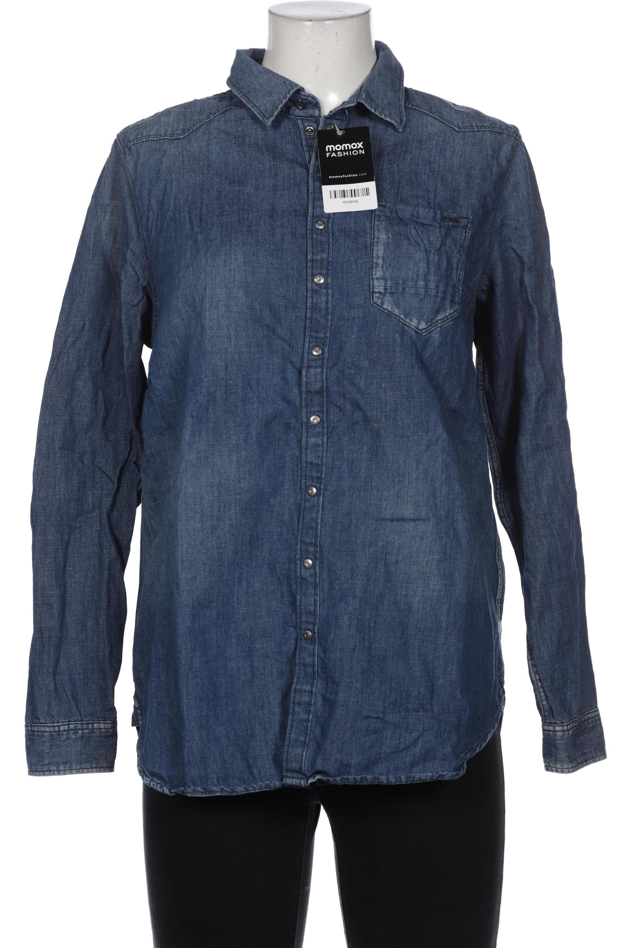

G Star RAW Damen Bluse, blau, Gr. 38