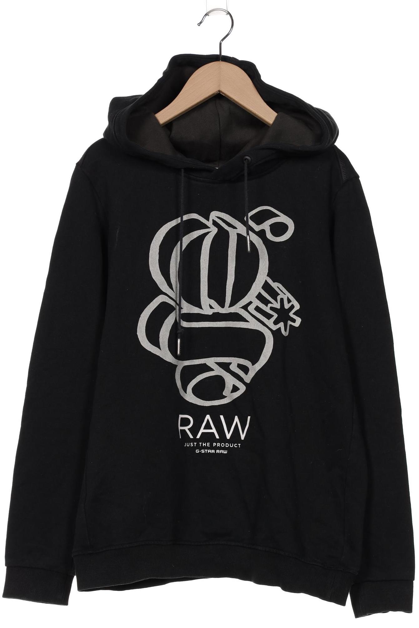 

G STAR RAW Damen Kapuzenpullover, schwarz