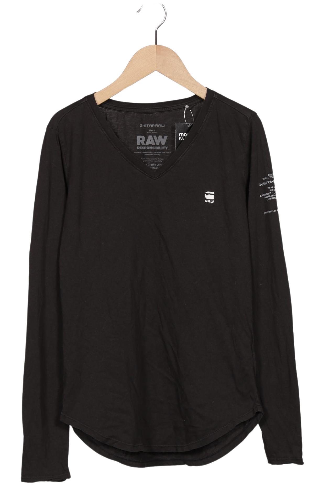 

G Star RAW Damen Langarmshirt, schwarz, Gr. 36