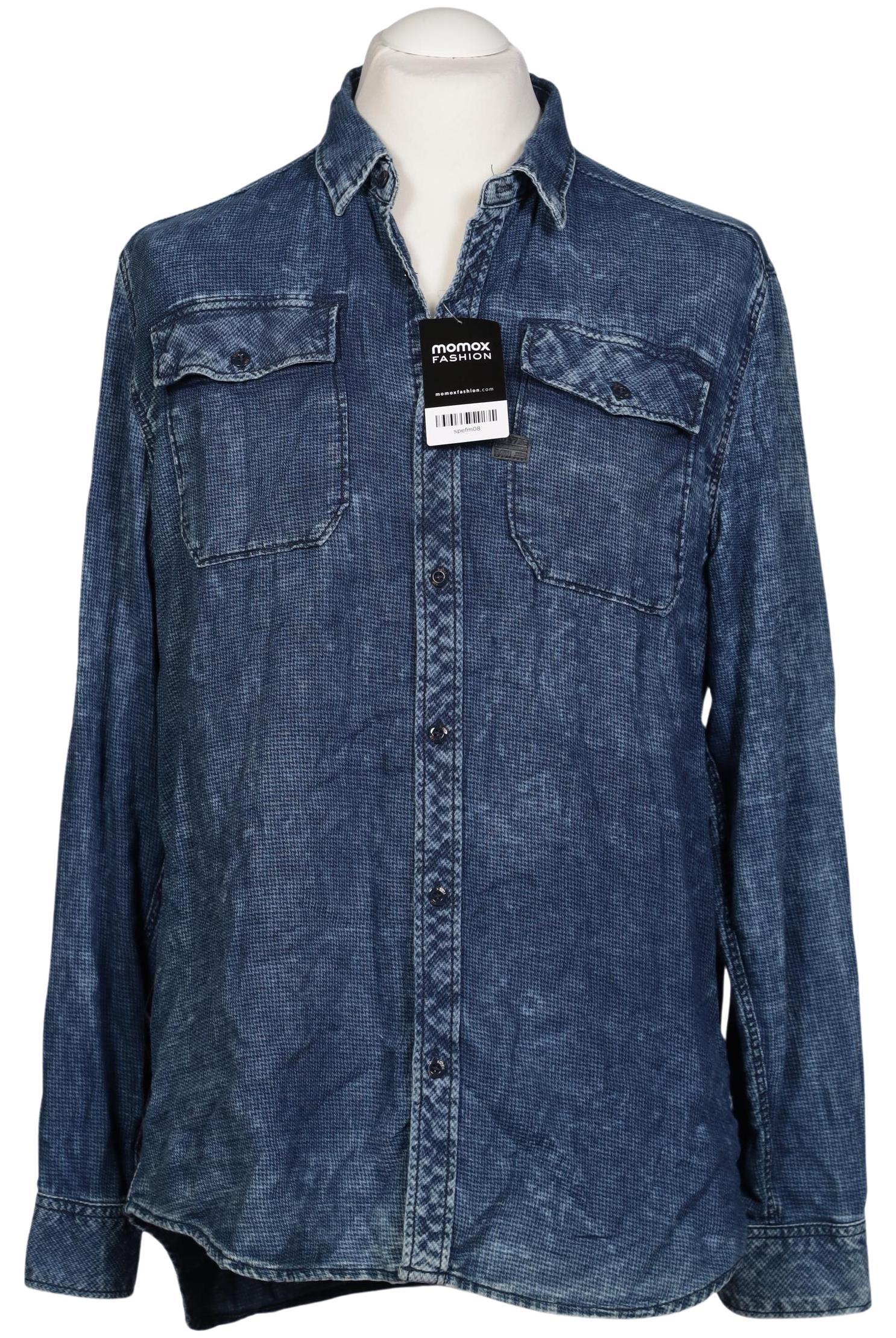 

G Star RAW Herren Hemd, blau, Gr. 54