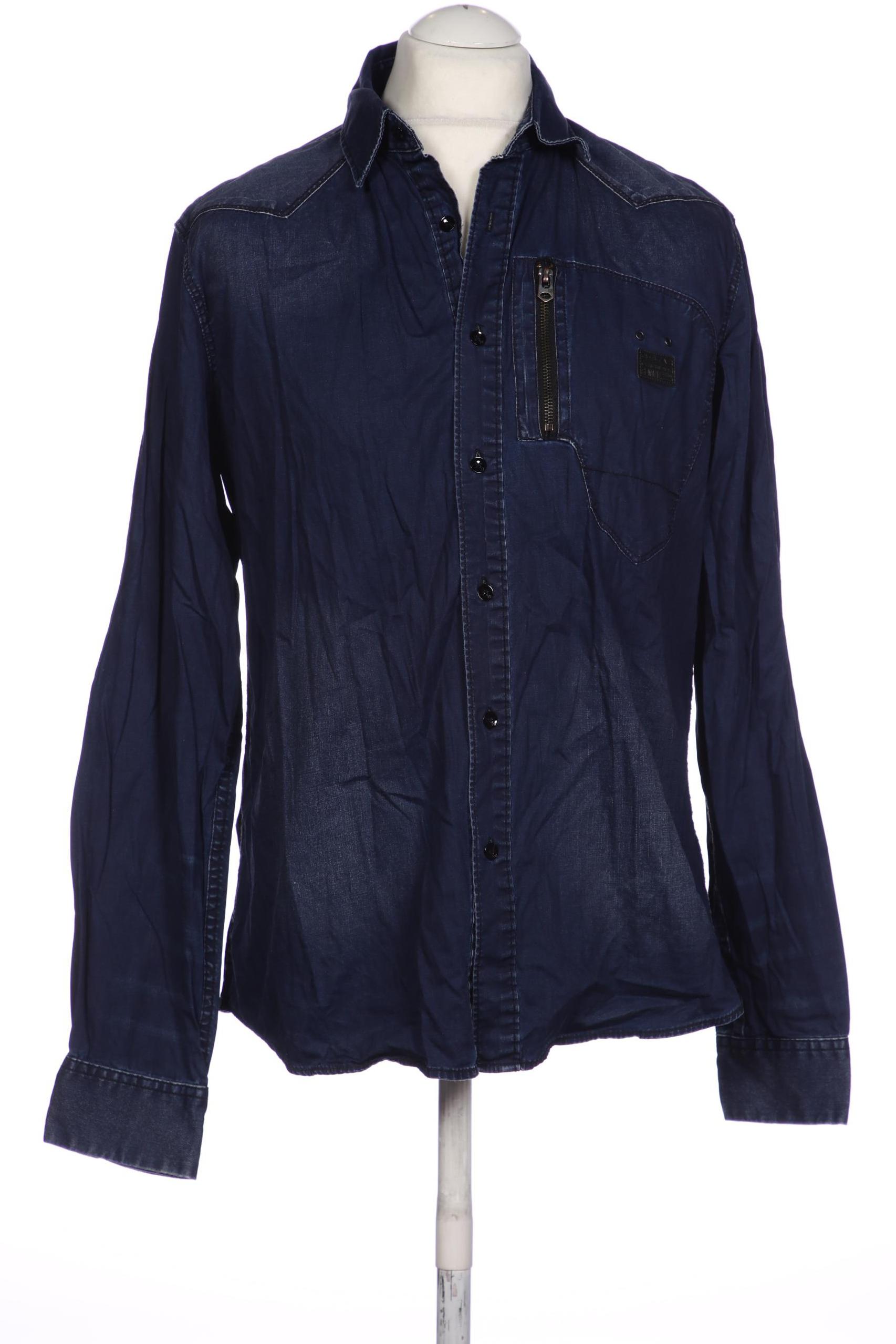 

G-STAR RAW Herren Hemd, marineblau