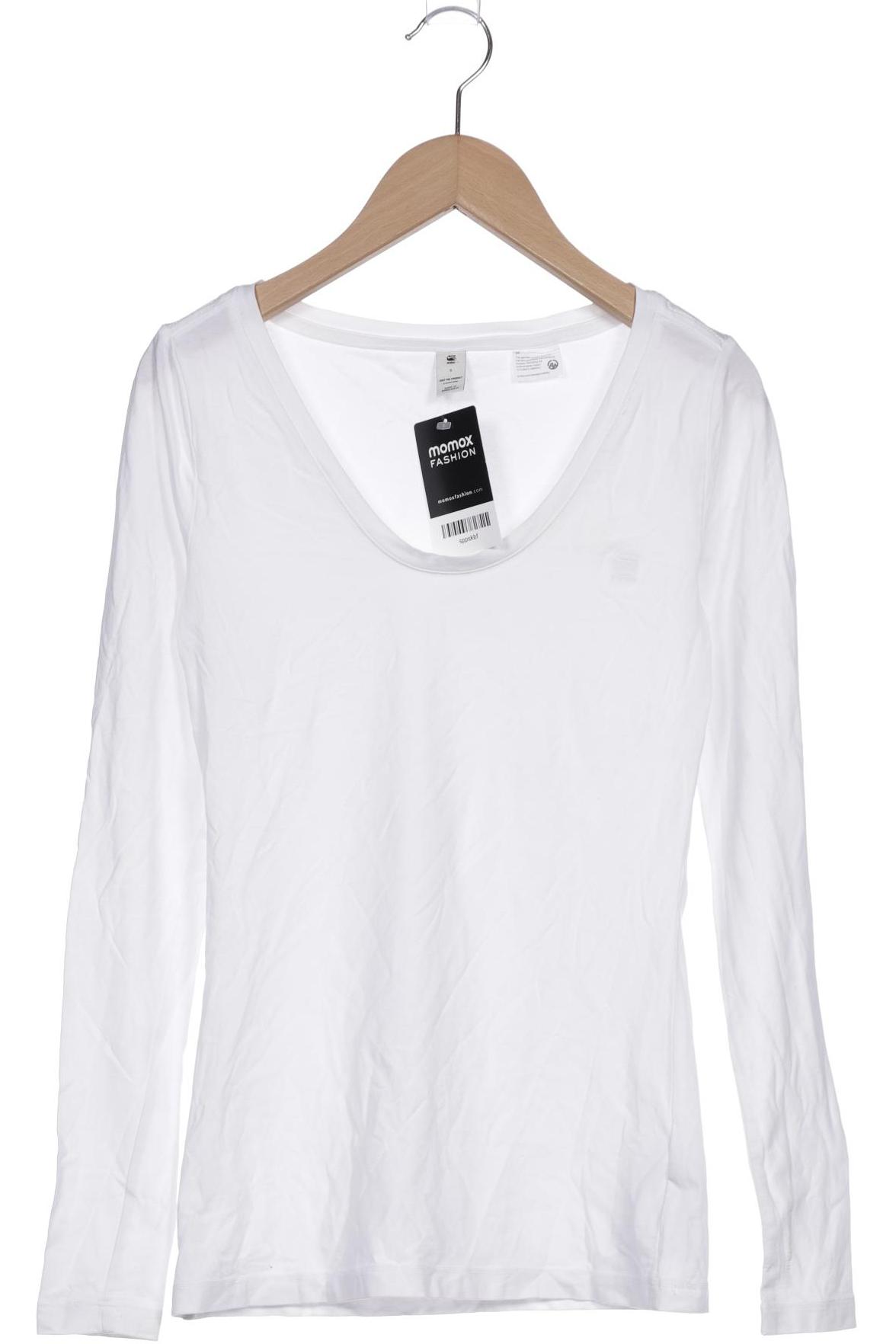 

G-STAR RAW Damen Langarmshirt, weiß