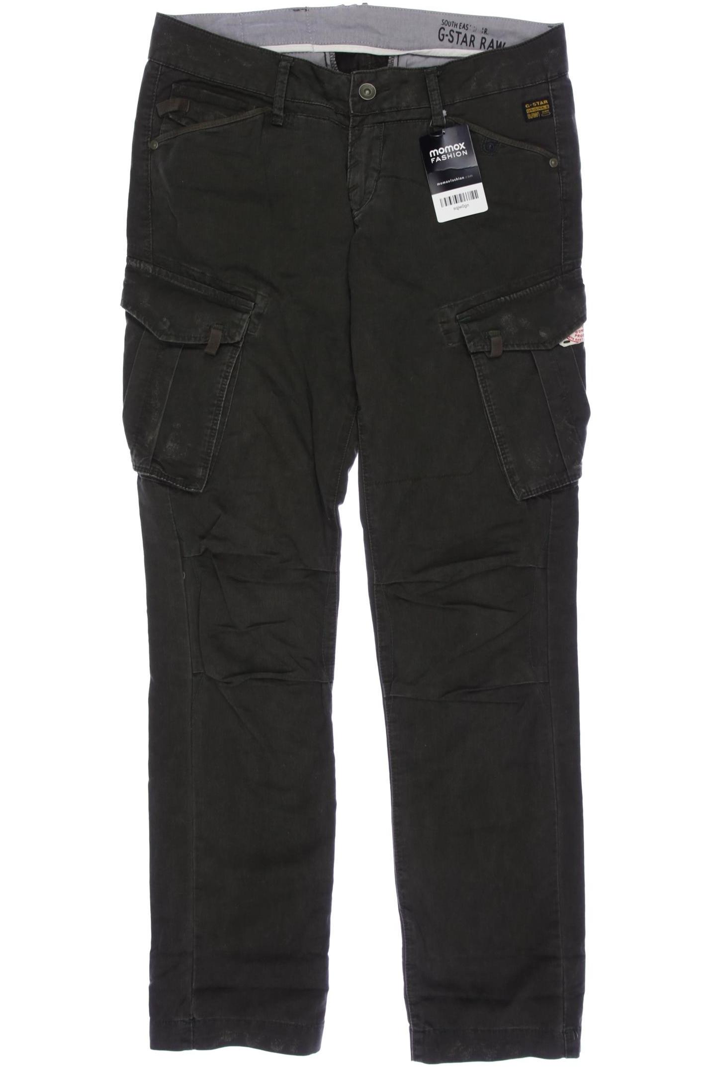 

G Star RAW Damen Stoffhose, grün, Gr. 26
