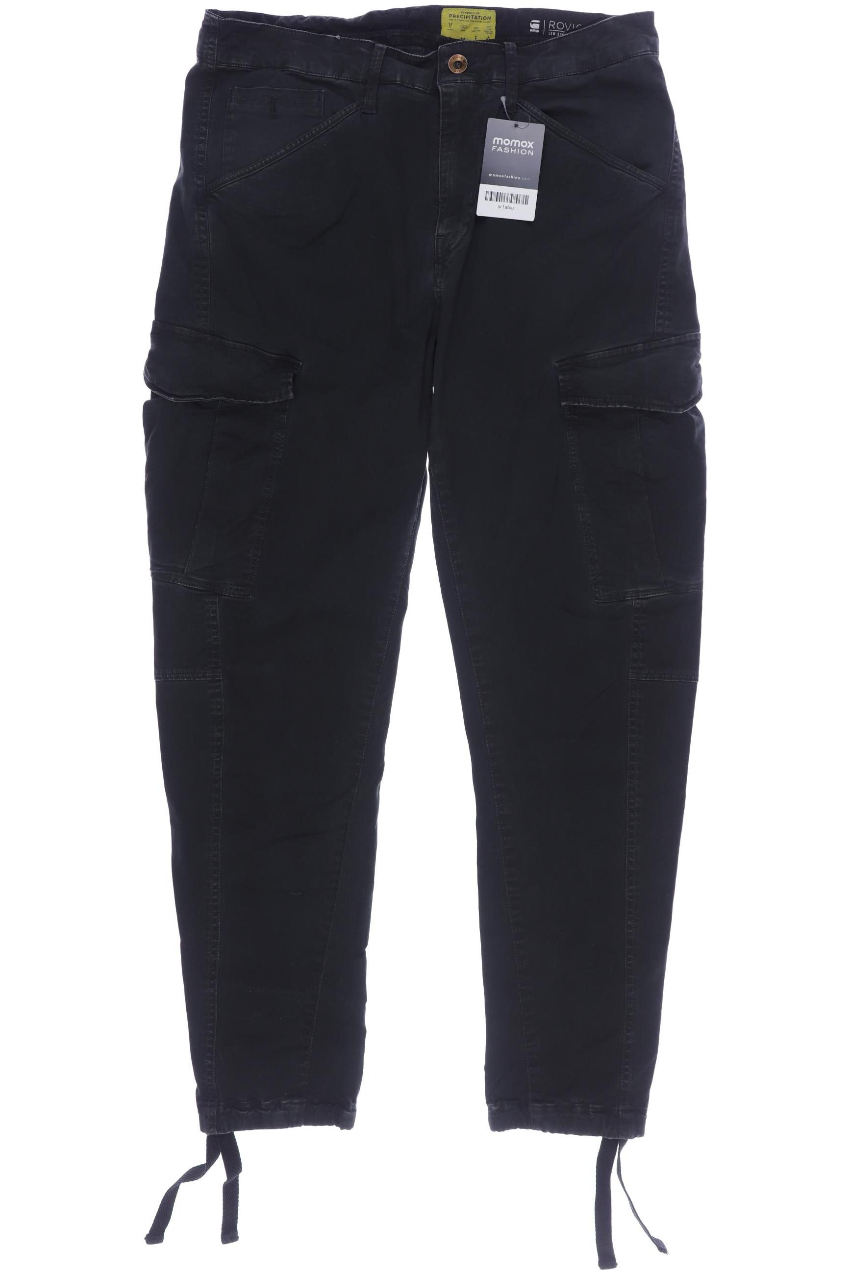 

G STAR RAW Damen Stoffhose, schwarz