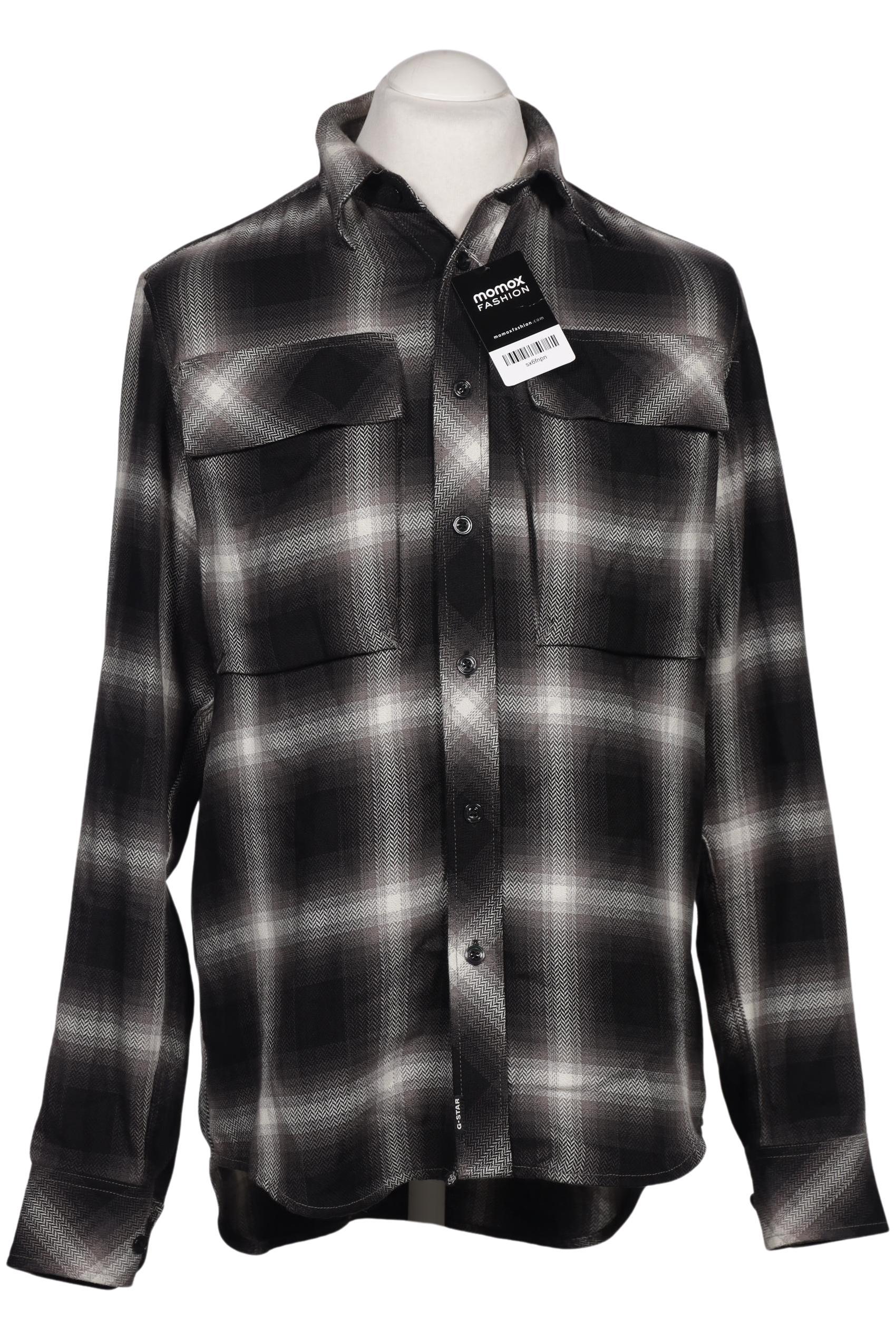 

G Star RAW Herren Hemd, schwarz, Gr. 48