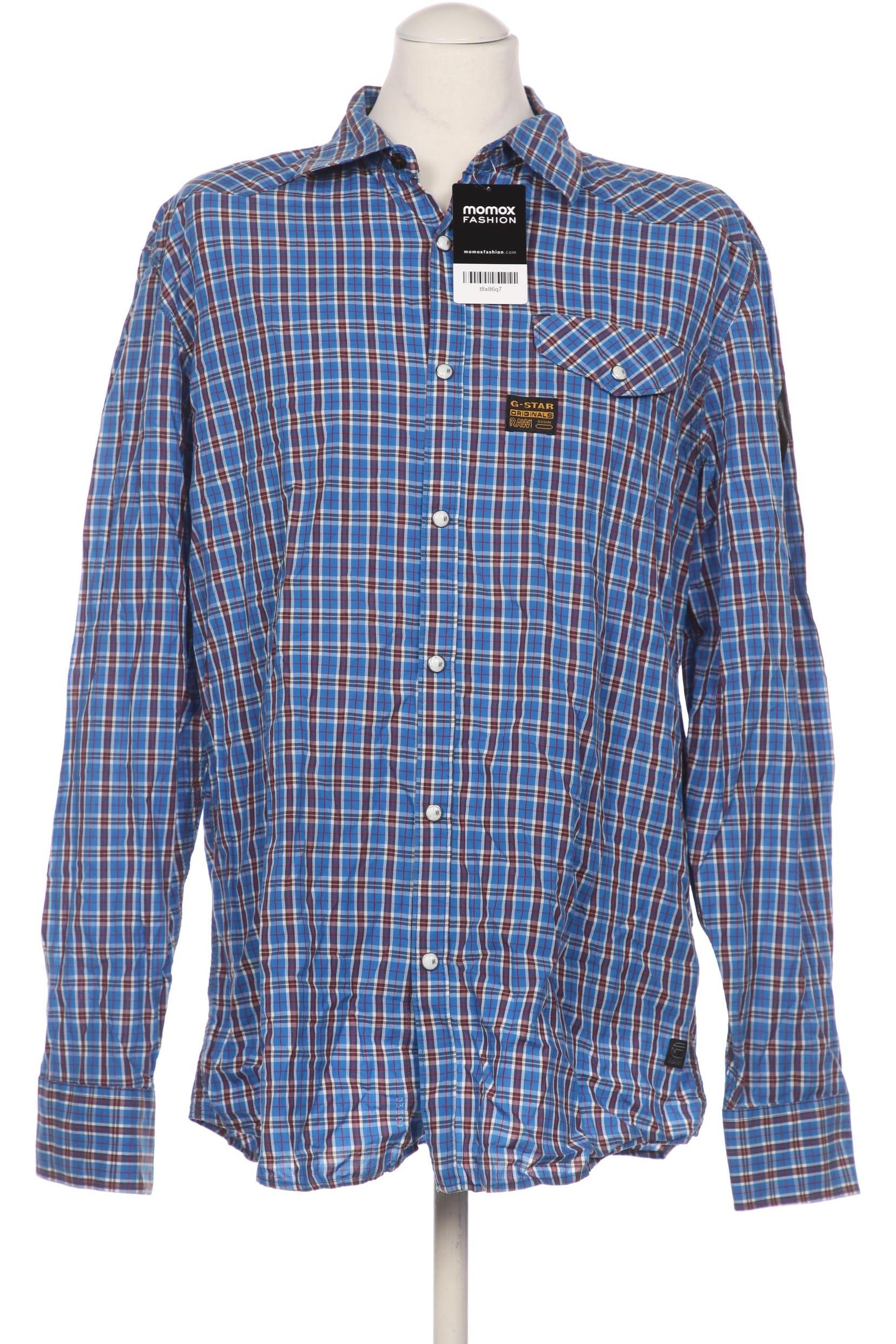 

G Star RAW Herren Hemd, blau, Gr. 56