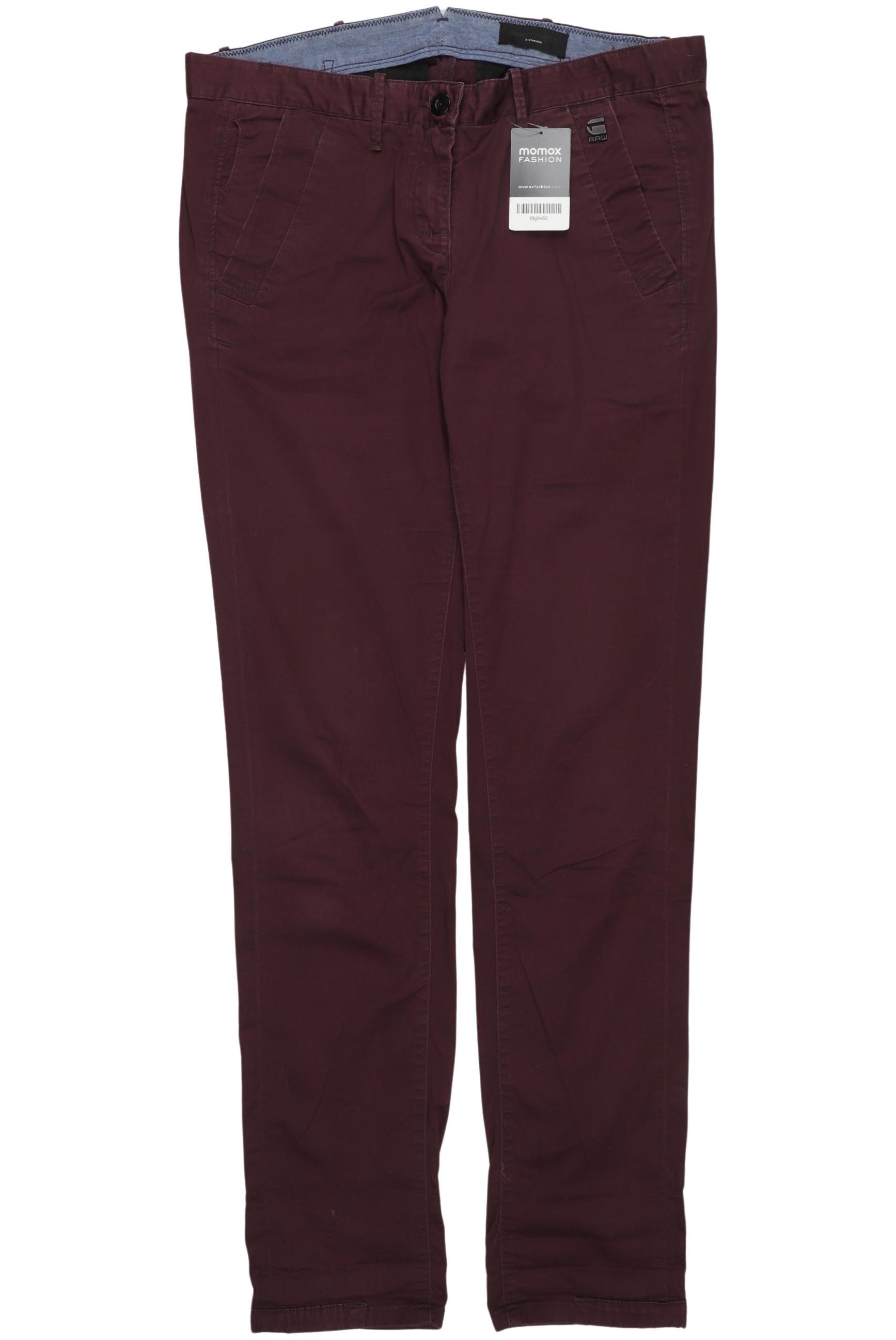 

G Star RAW Damen Stoffhose, bordeaux, Gr. 31