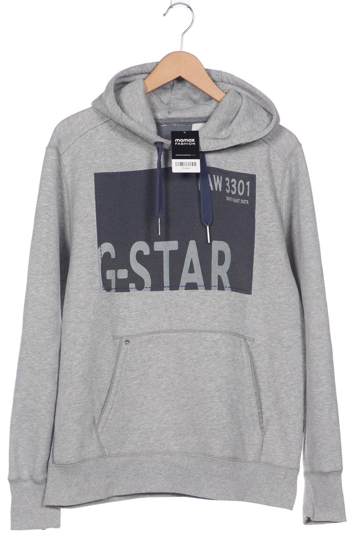 

G Star RAW Herren Kapuzenpullover, grau, Gr. 54