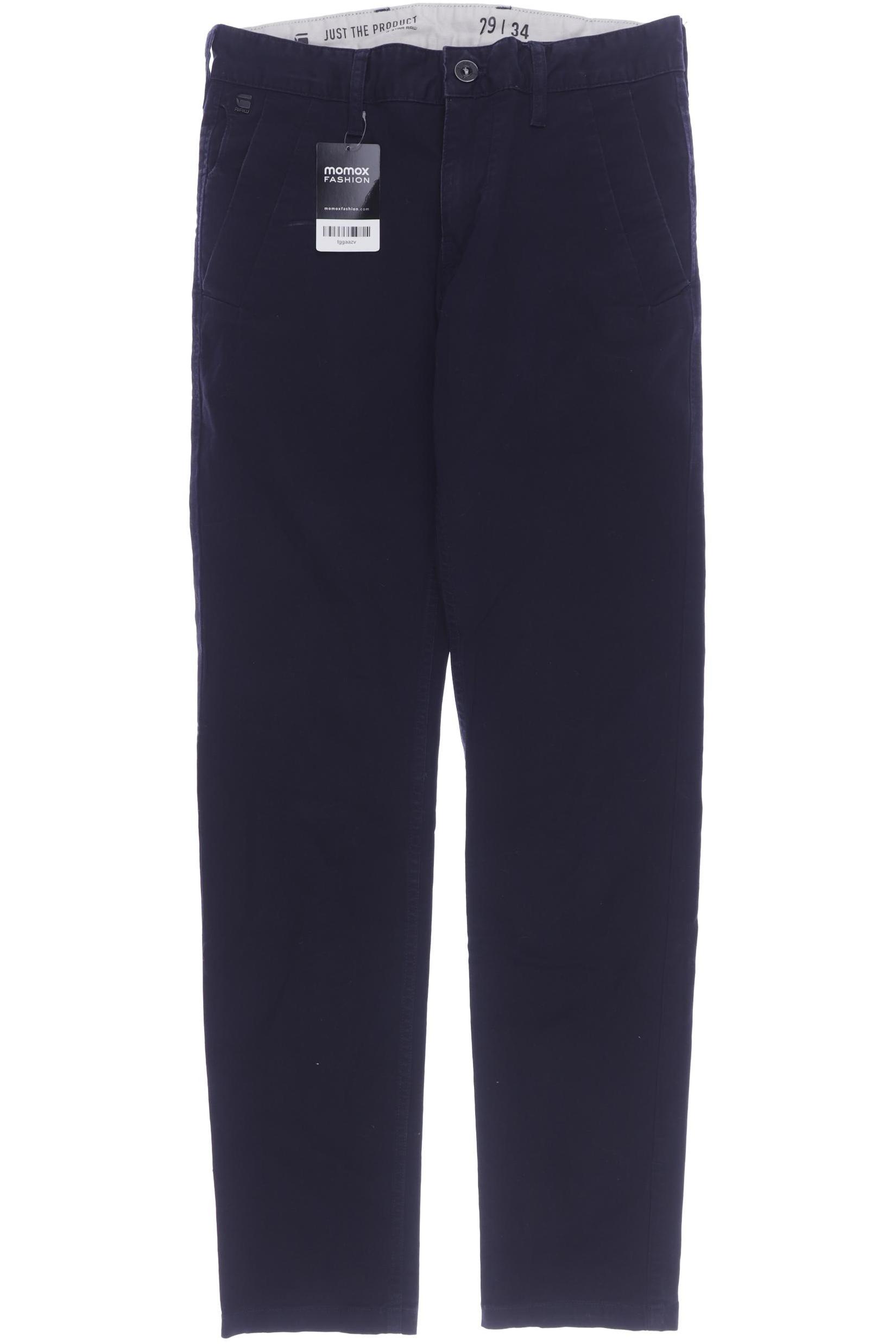 

G STAR RAW Herren Stoffhose, marineblau