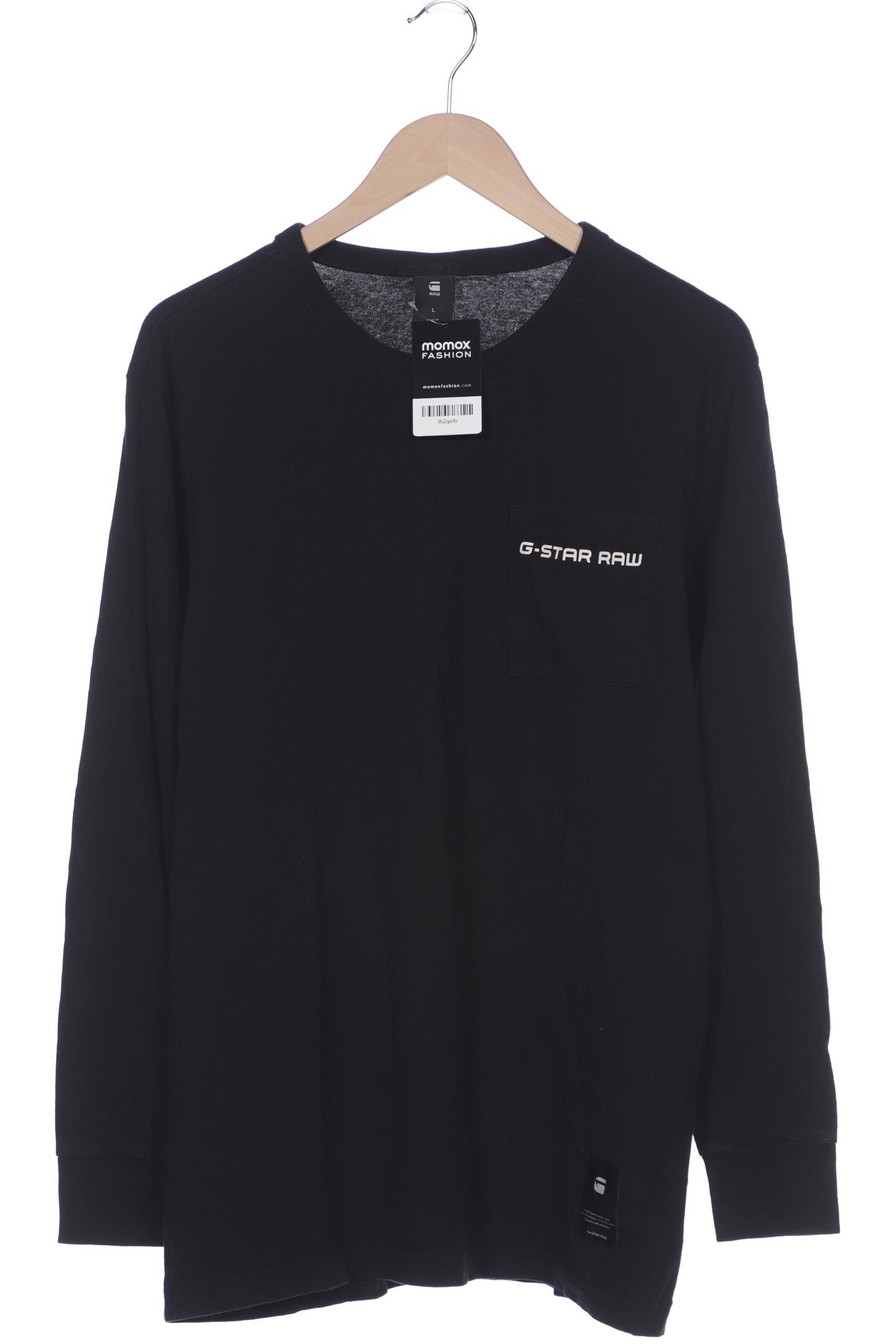 

G Star RAW Herren Langarmshirt, schwarz, Gr. 52